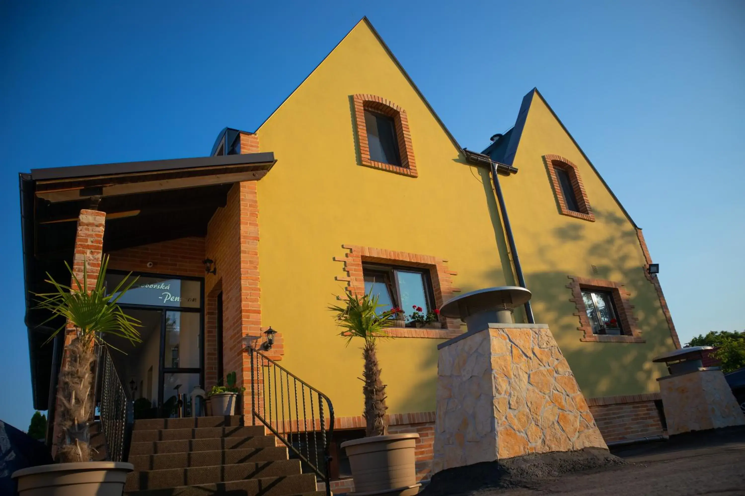 Property building in Penzión Wellness & Restaurant Zoborská, free parking Property building in Penzión Wellness & Restaurant Zoborská, free parking