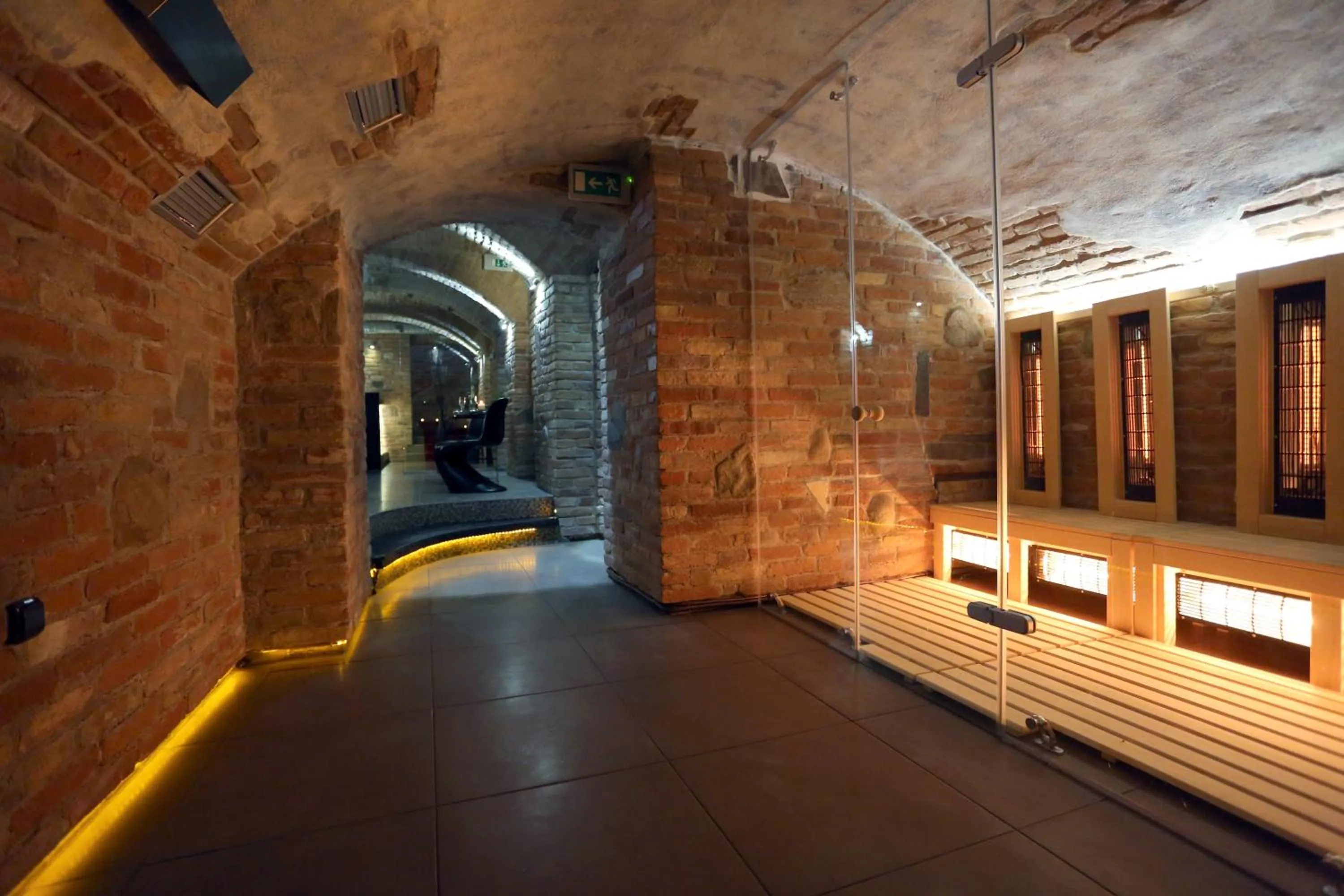 Sauna in Penzión Wellness & Restaurant Zoborská, free parking