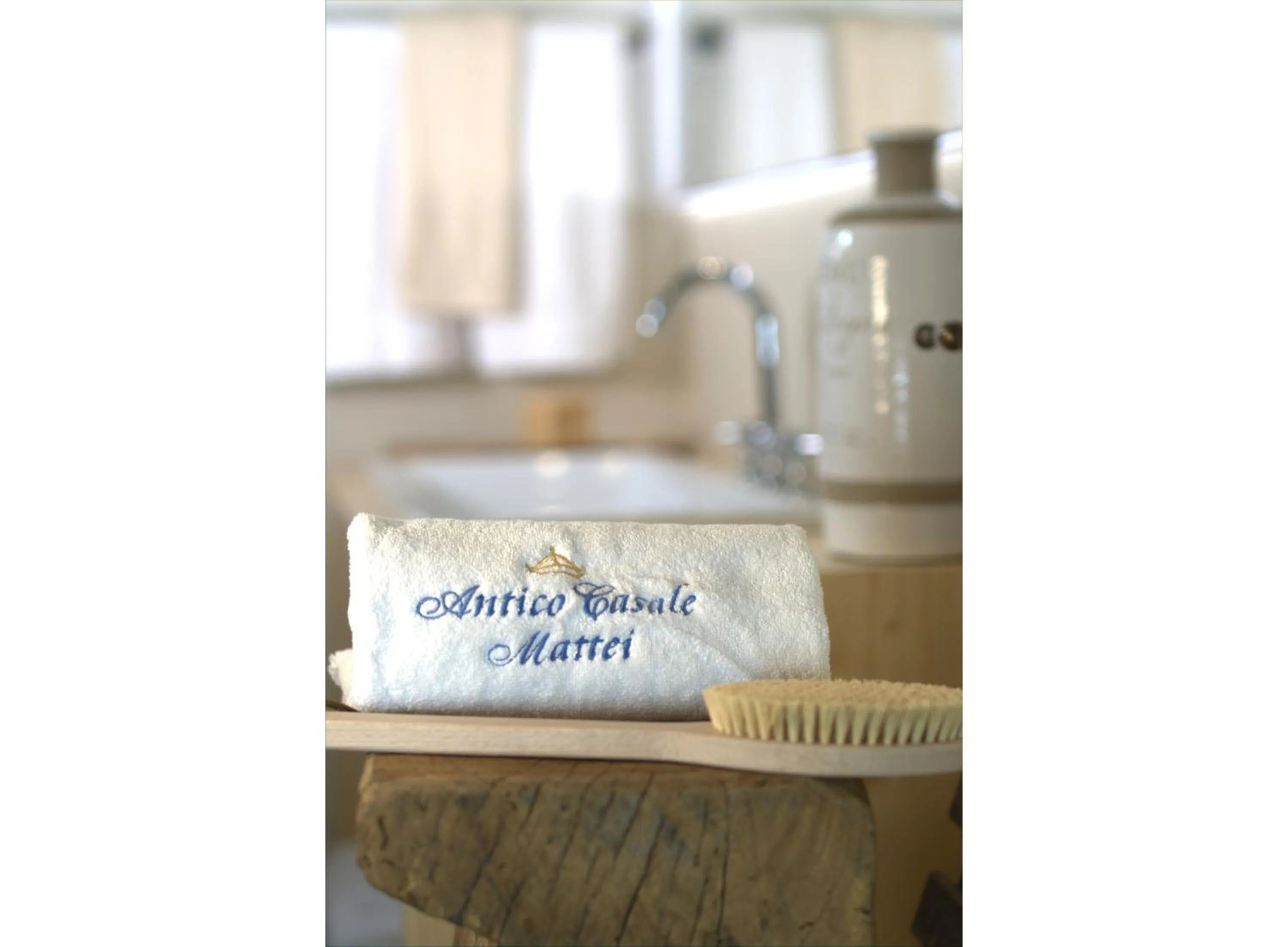 Bathroom in Antico Casale Mattei - Adult only