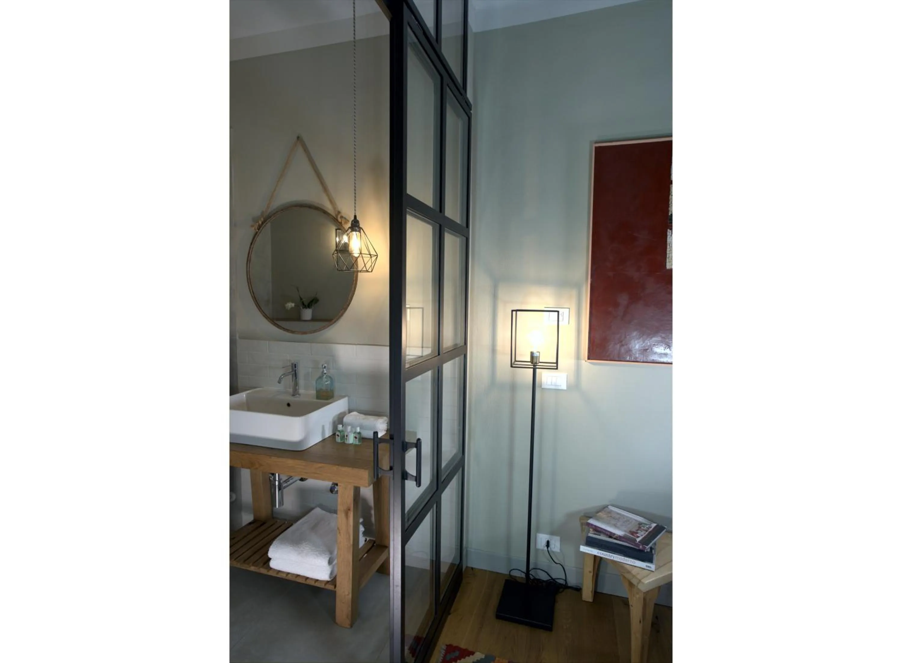 Bathroom in Antico Casale Mattei - Adult only