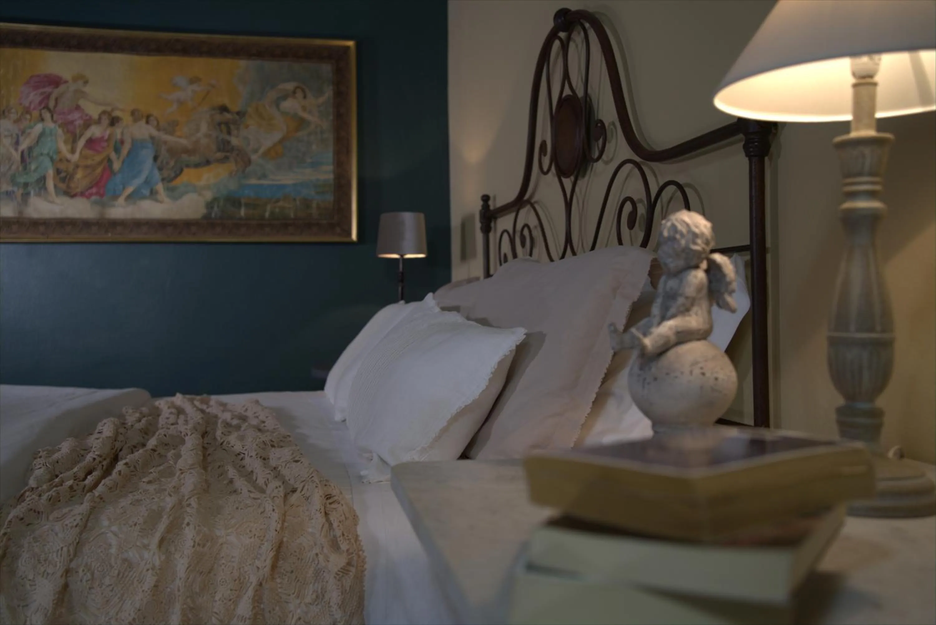 Bed in Antico Casale Mattei - Adult only