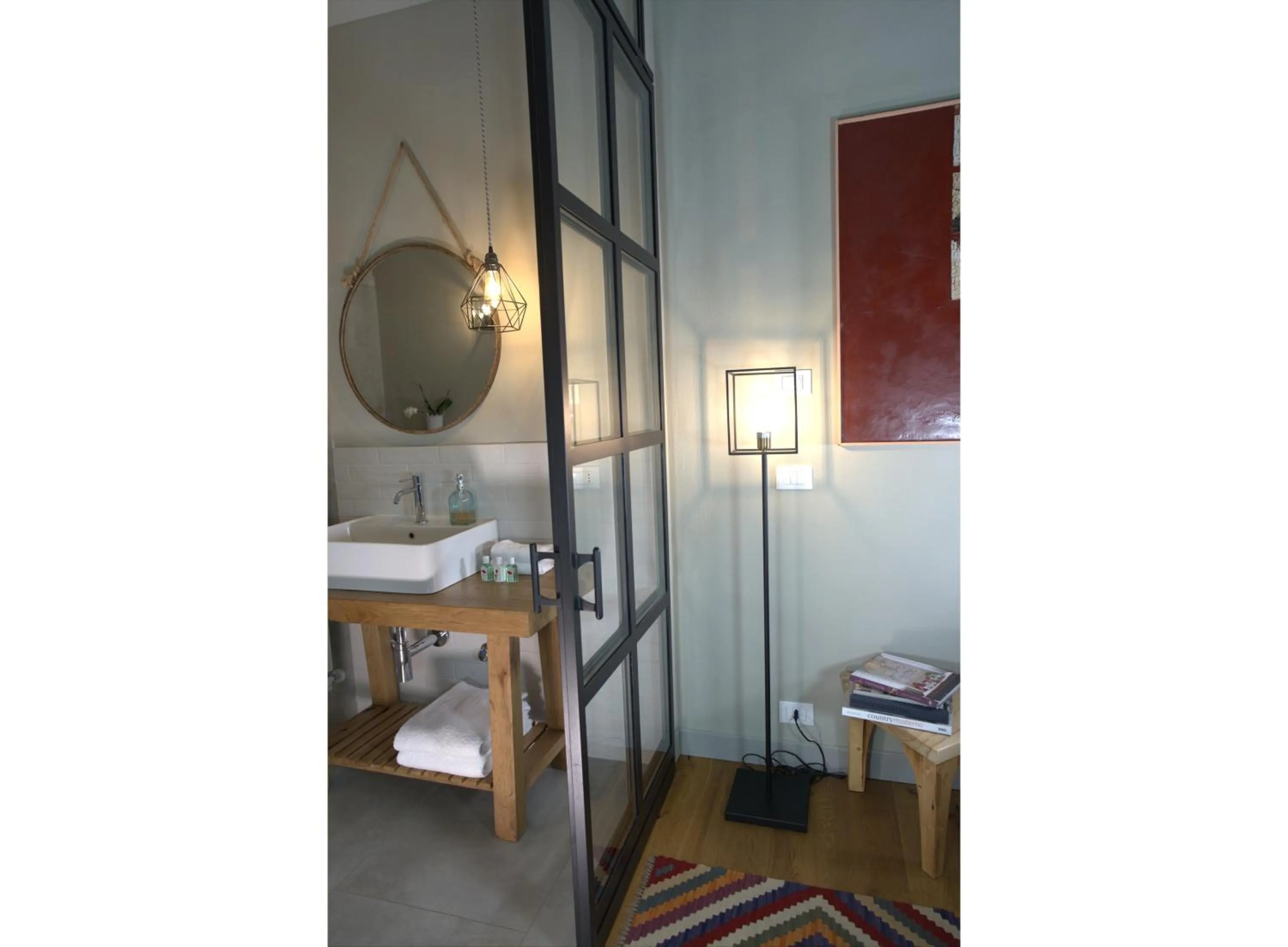 Bathroom in Antico Casale Mattei - Adult only
