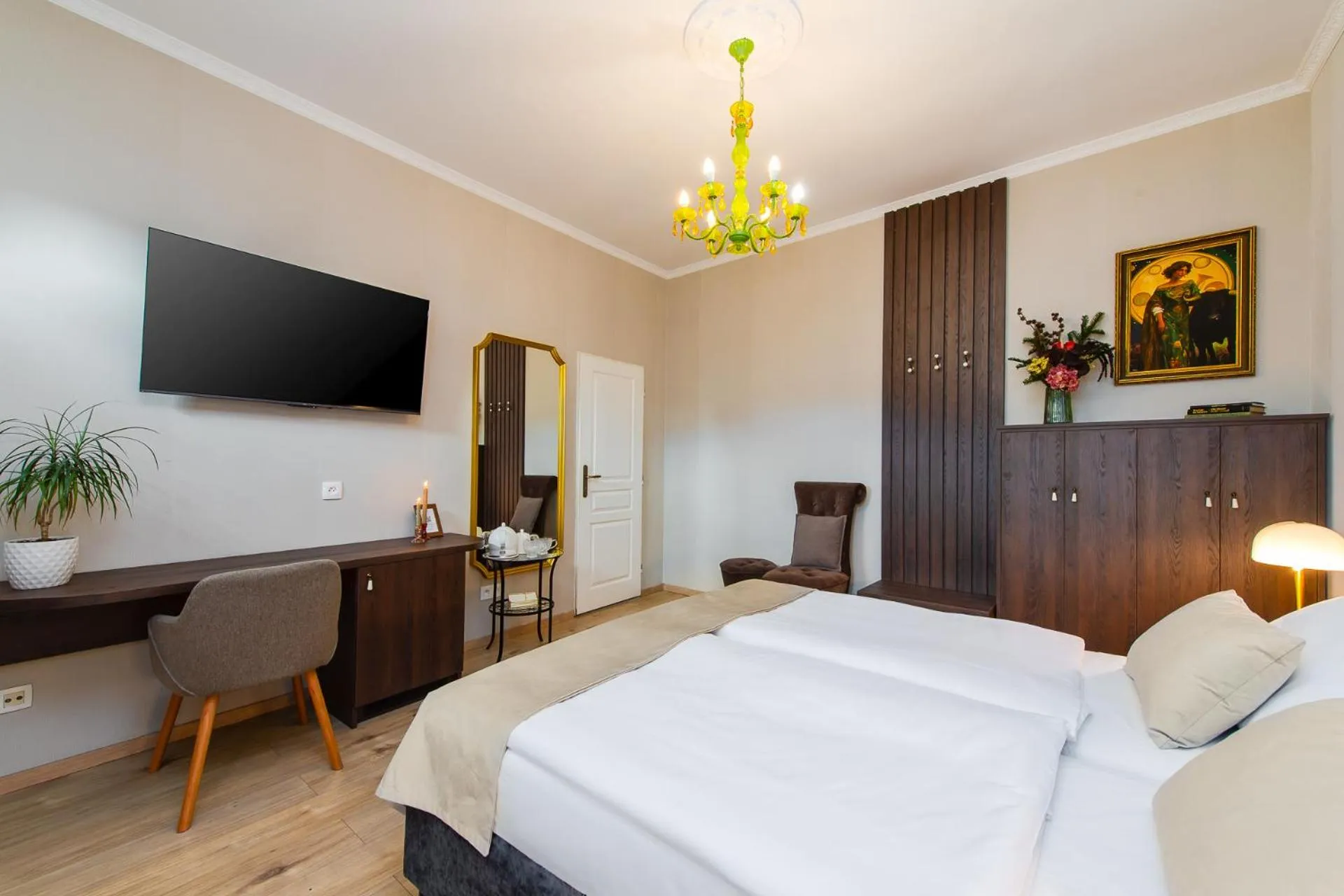 Bedroom, Bed in Garni Hotel VIRGO