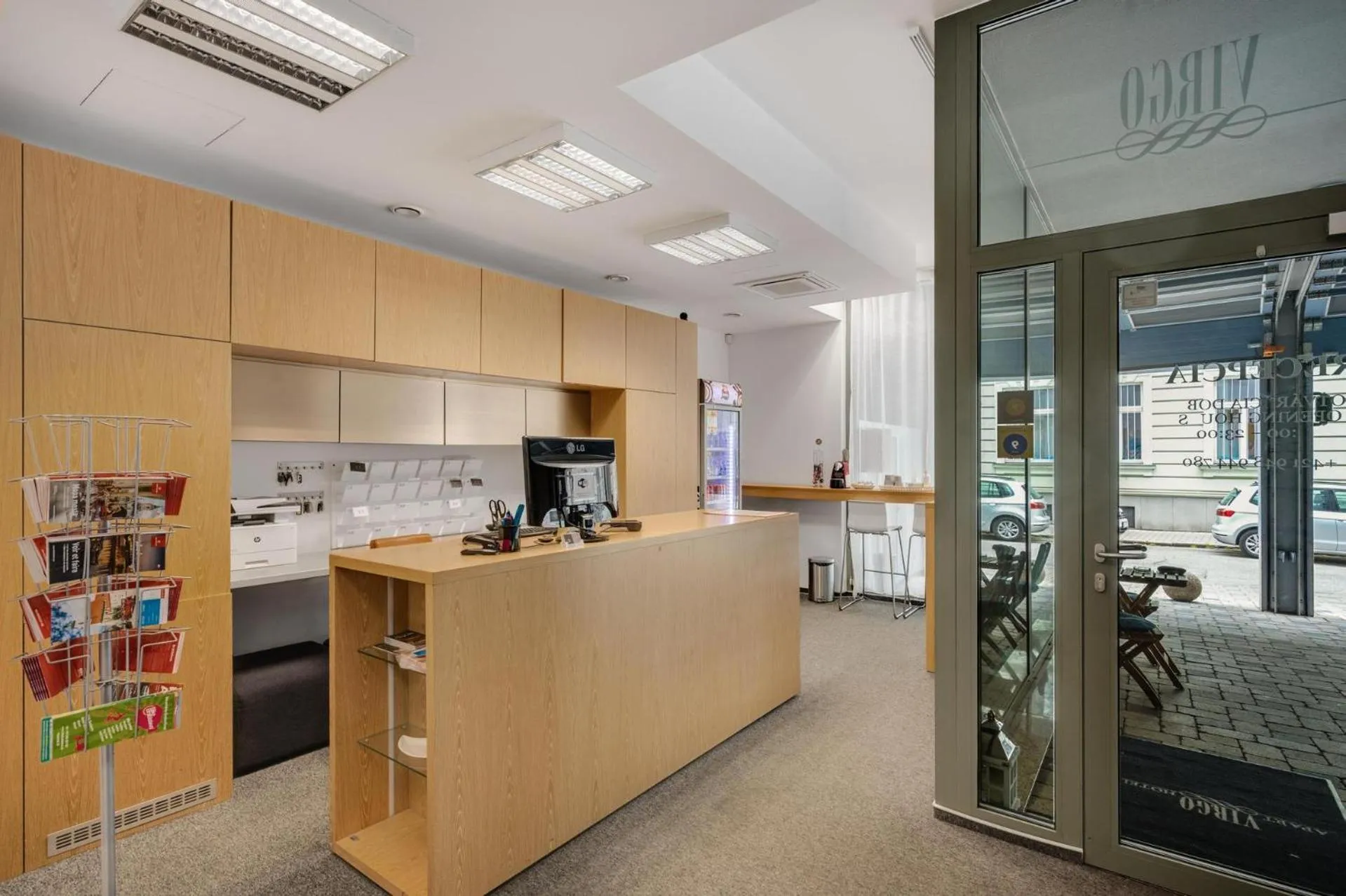 Lobby or reception in Garni Hotel VIRGO