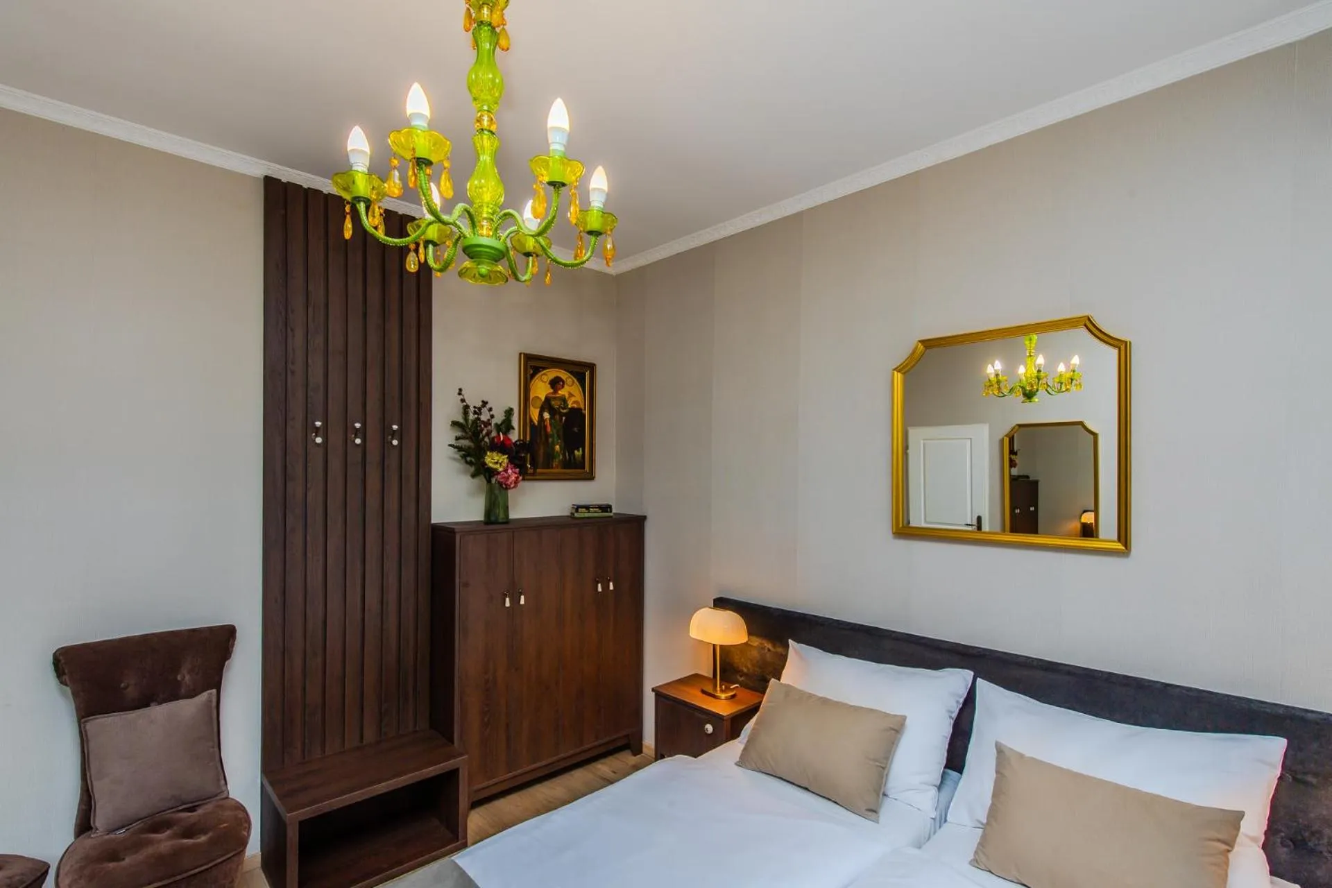 Bedroom, Bed in Garni Hotel VIRGO