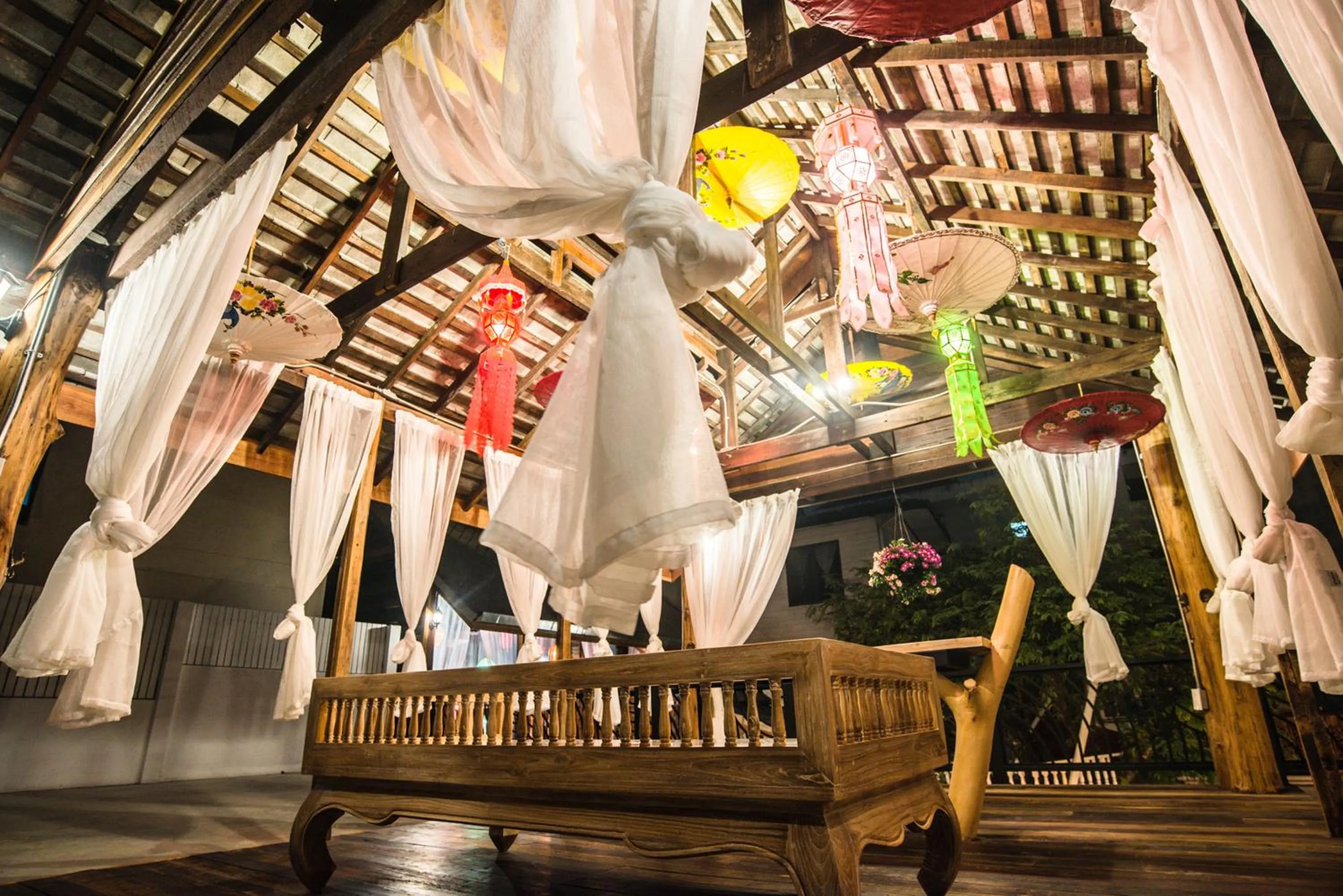 Balcony/Terrace in Garden Yard Inn Chiangmai