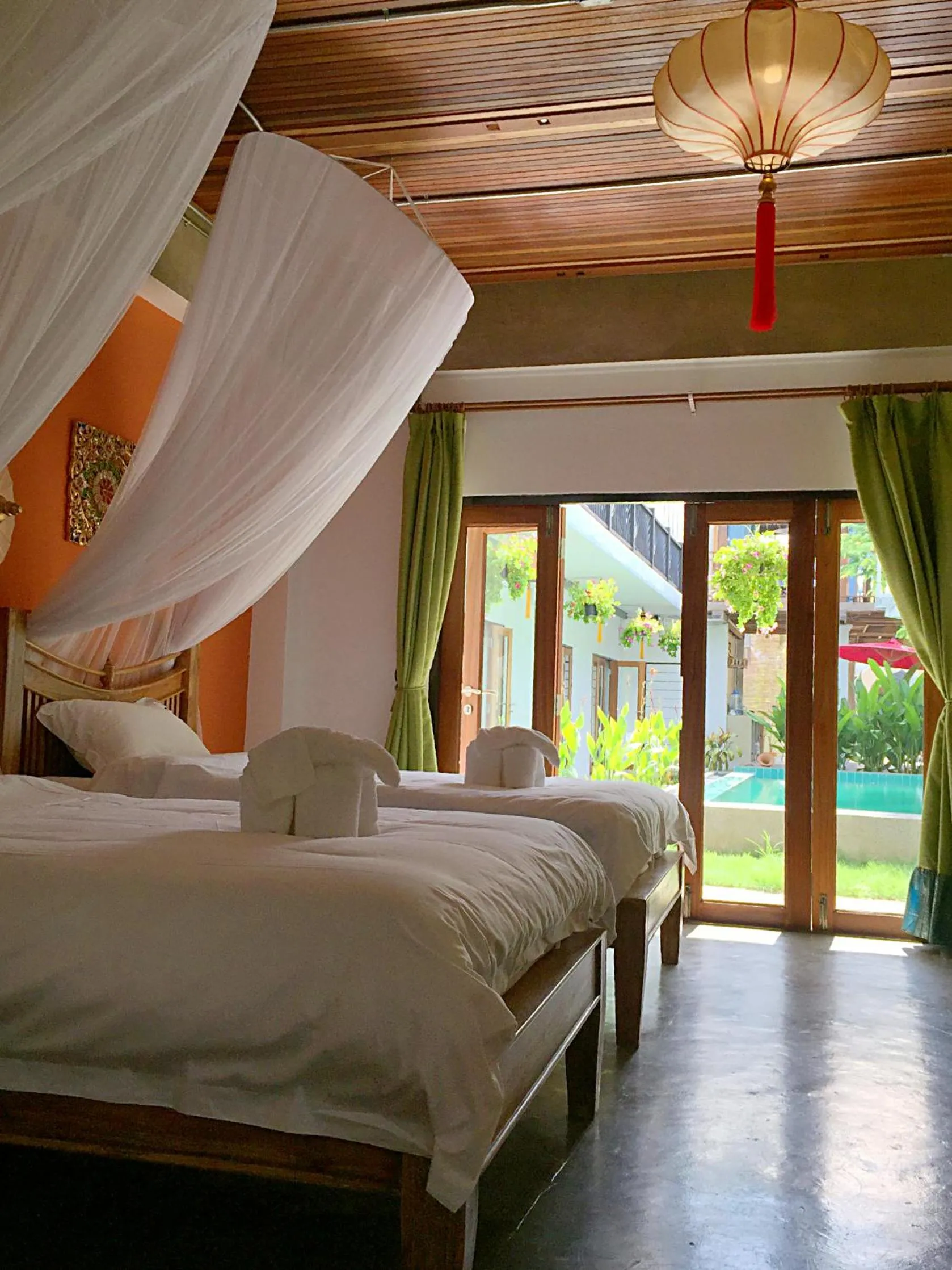 Bedroom, Bed in Garden Yard Inn Chiangmai