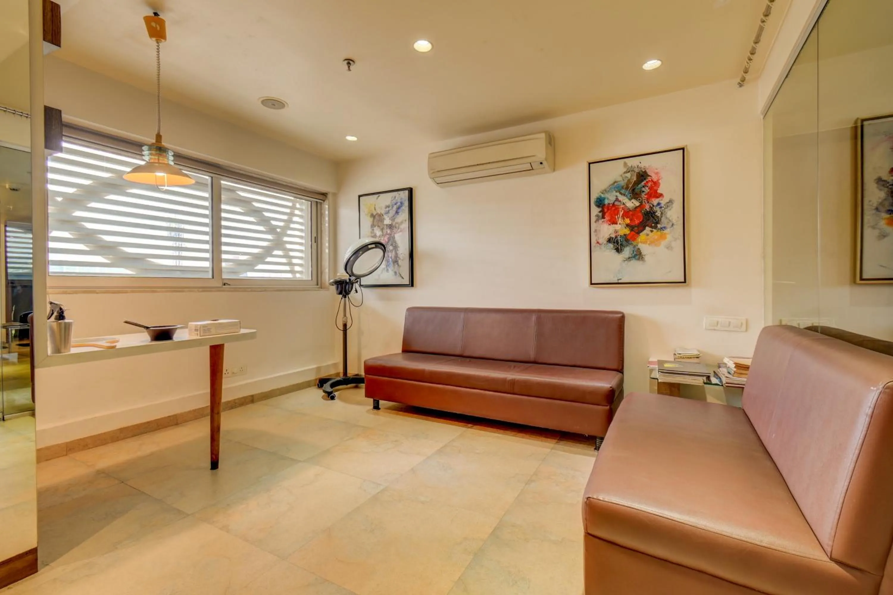 Seating area in The SSK Solitaire Hotel & Banquets