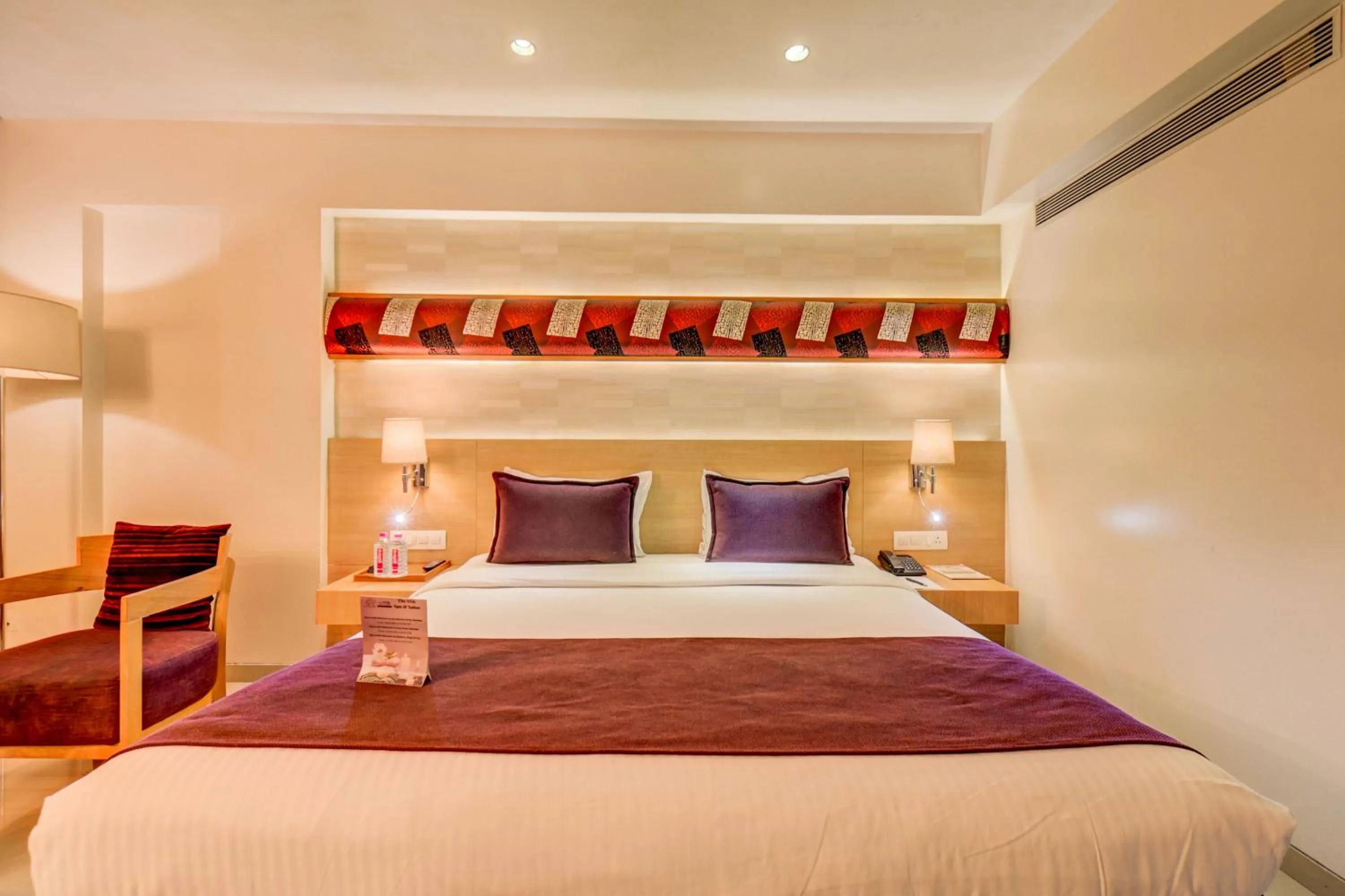 Bedroom, Bed in The SSK Solitaire Hotel & Banquets