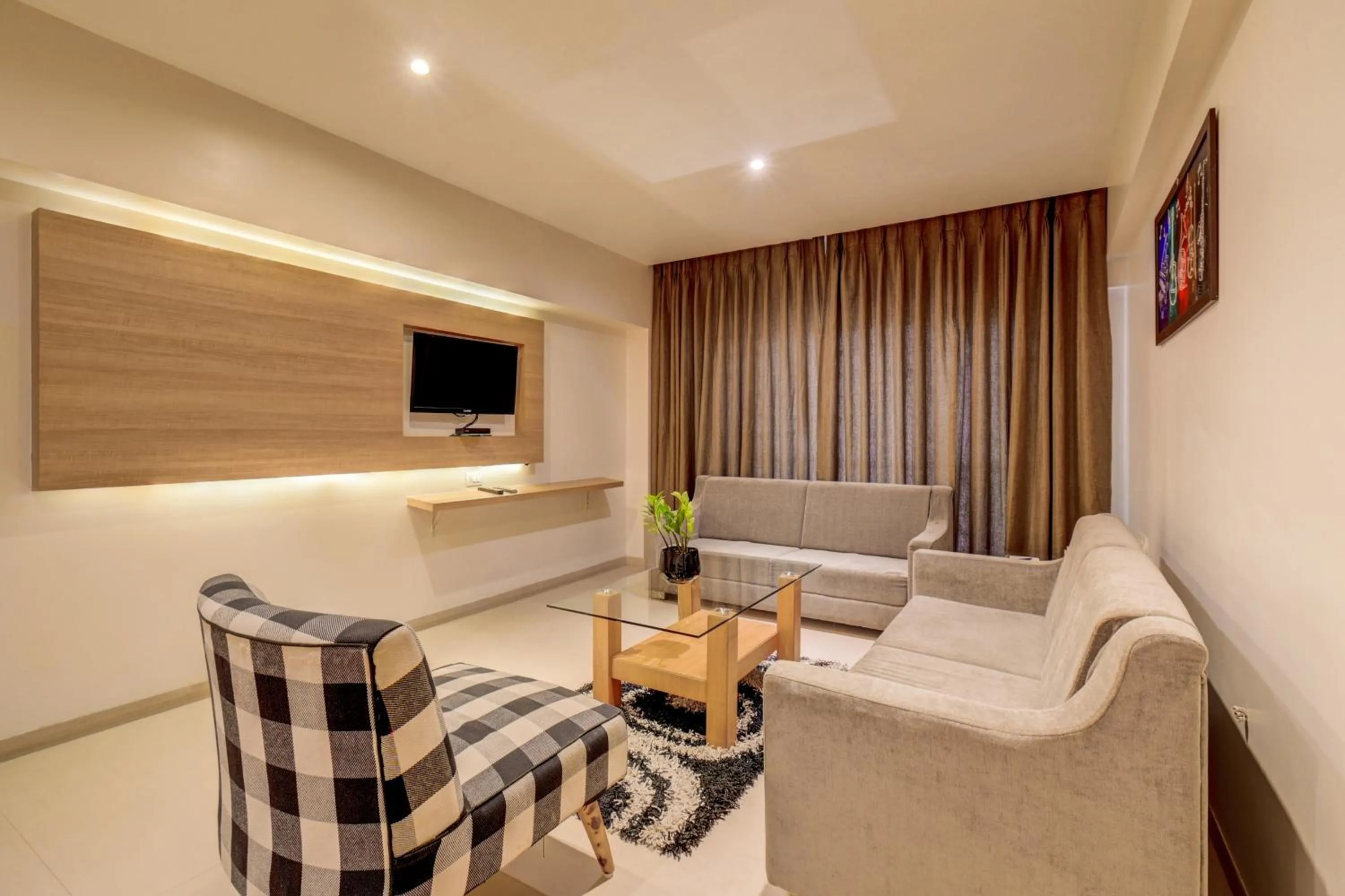 Living room in The SSK Solitaire Hotel & Banquets