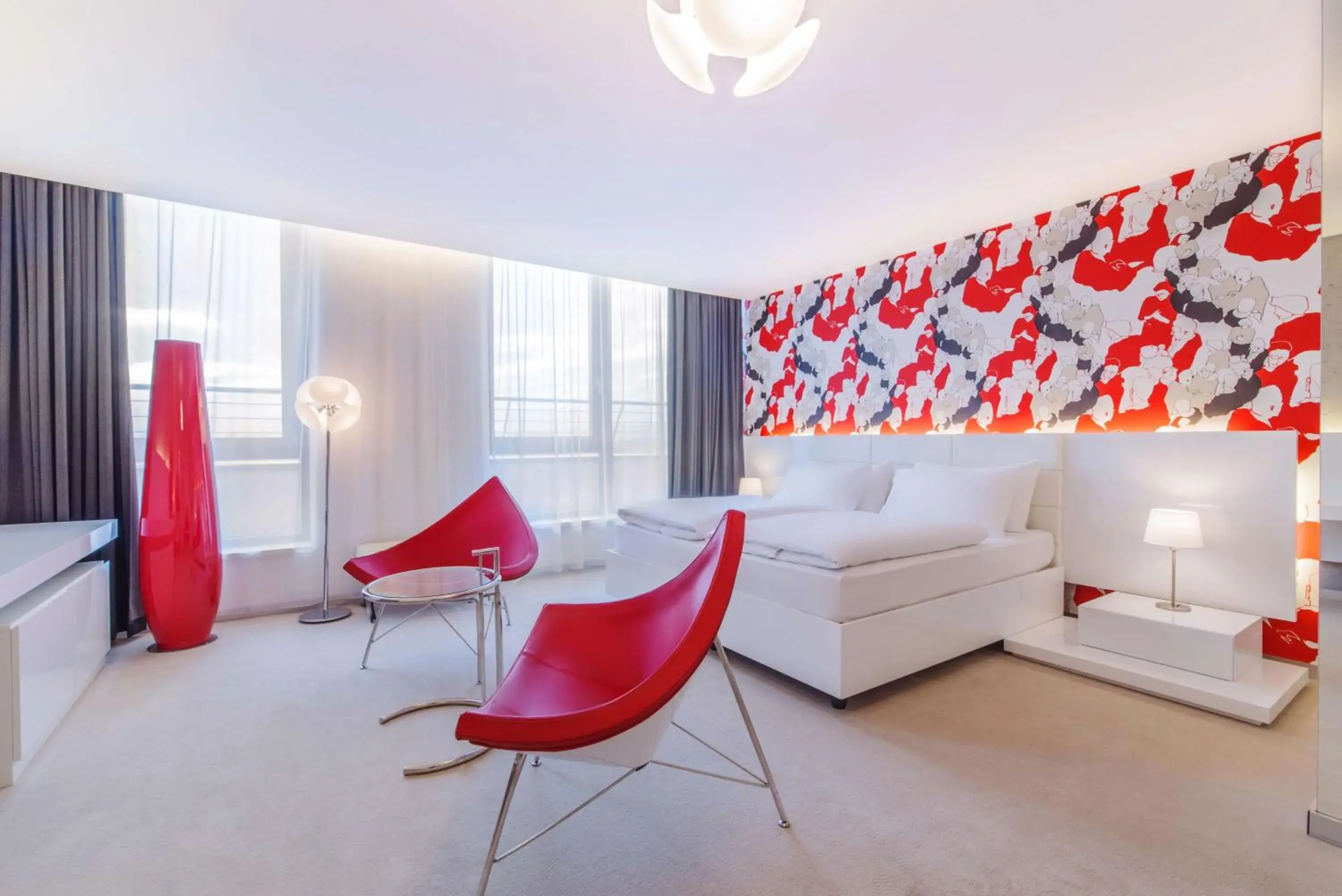 Photo of the whole room, Bed in NH Bratislava Gate One Photo of the whole room, Bed in NH Bratislava Gate One