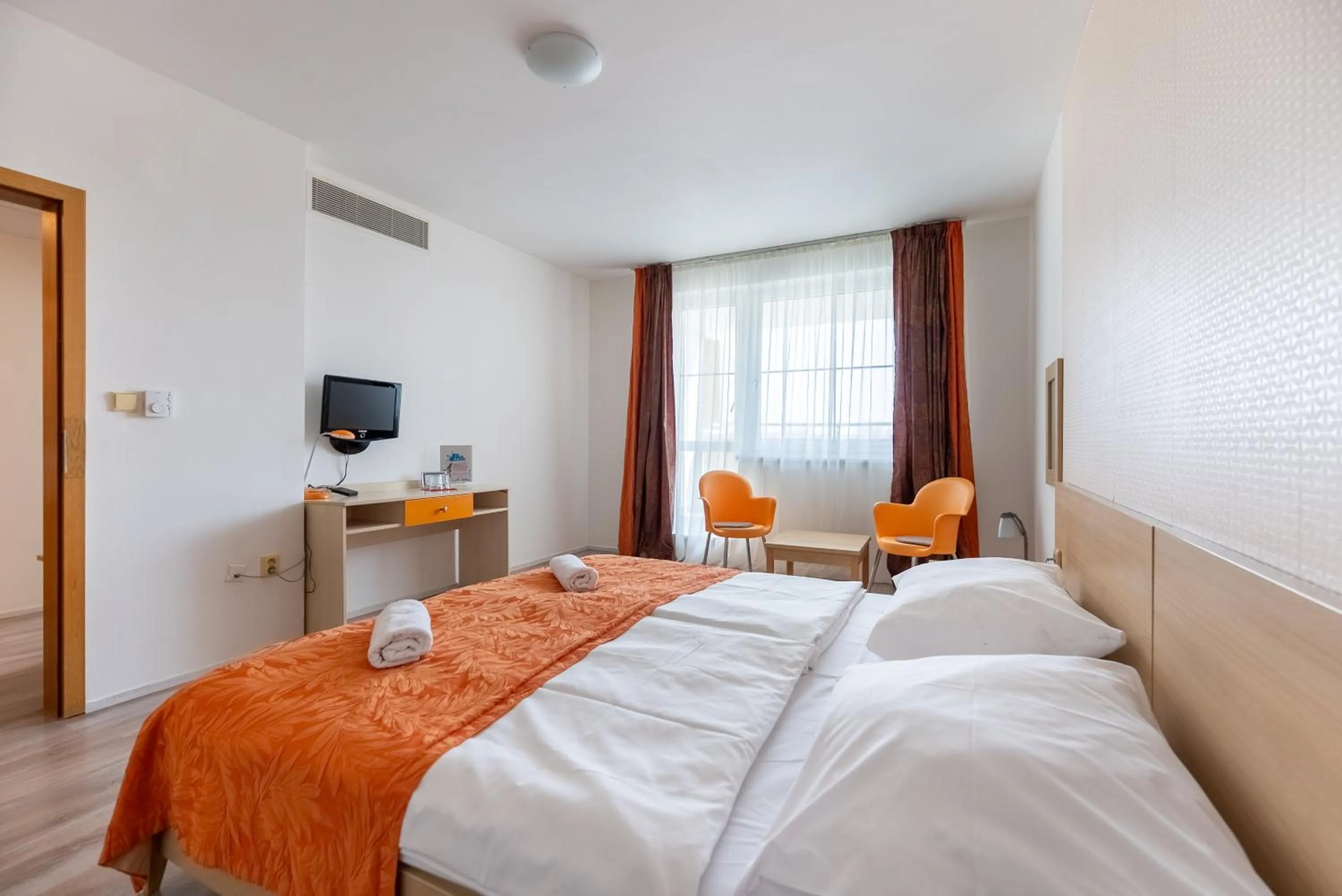 Bed in Hotel and Park Divoká Voda