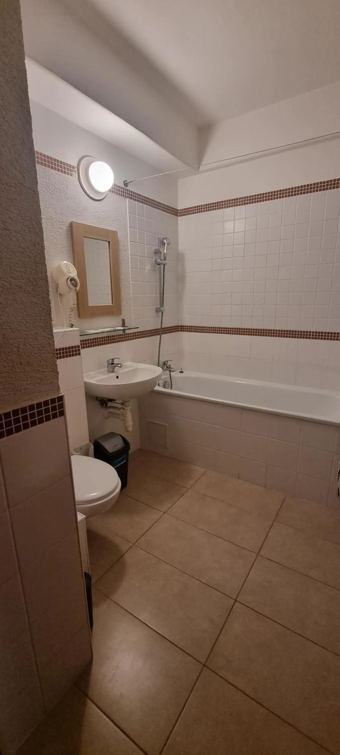 Bathroom in Hotel and Park Divoká Voda