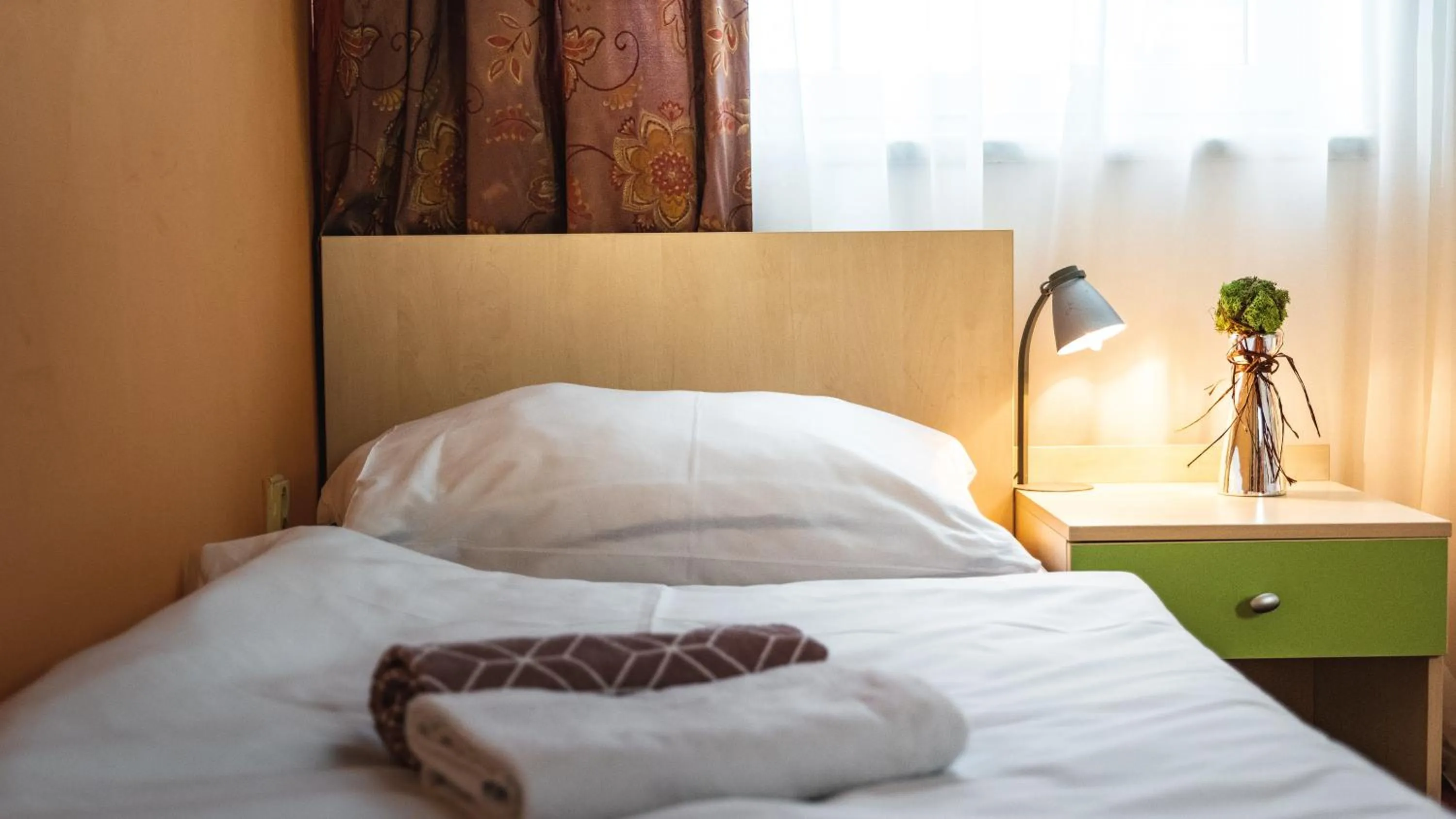 Photo of the whole room, Bed in Hotel and Park Divoká Voda