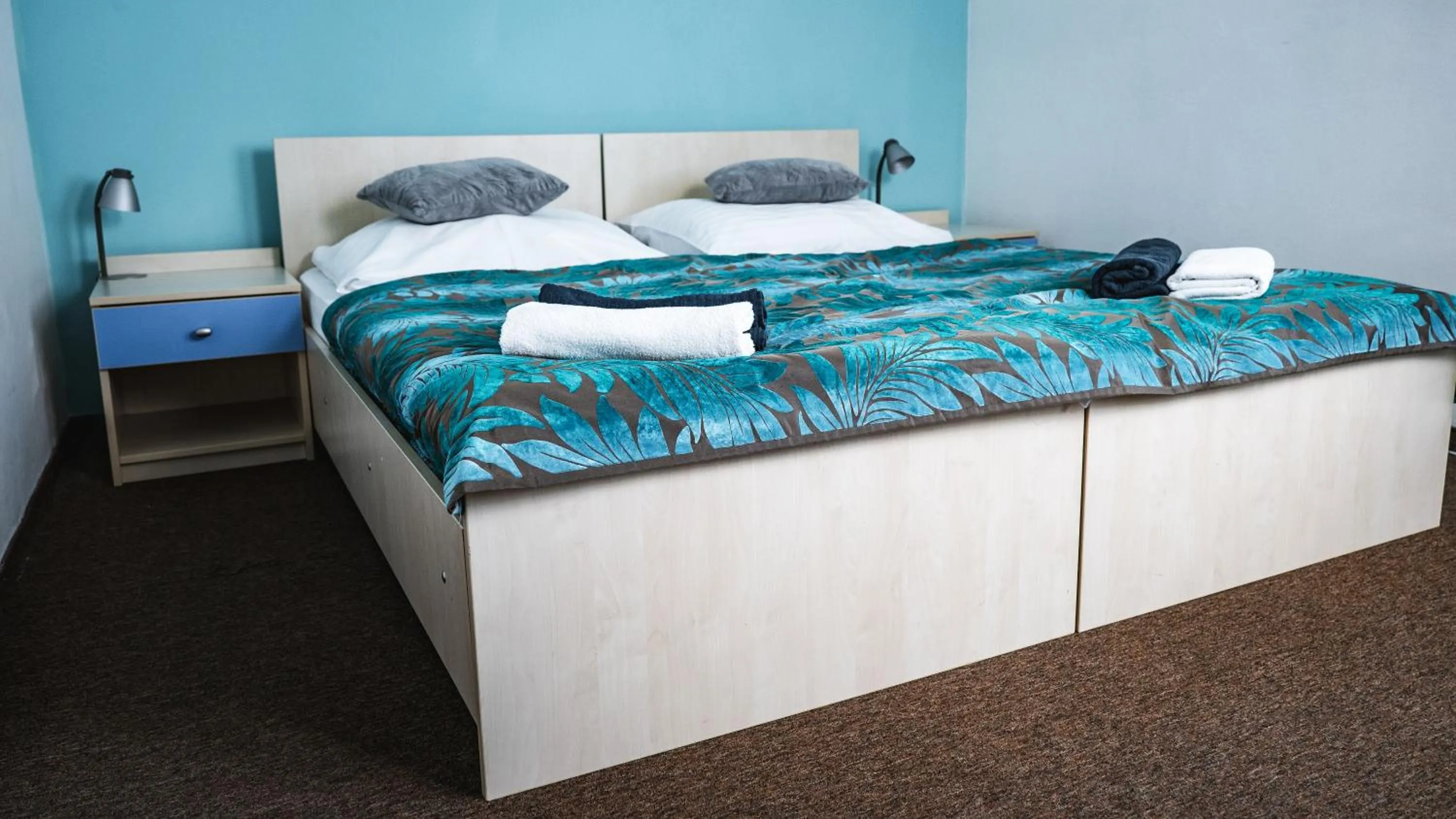 Photo of the whole room, Bed in Hotel and Park Divoká Voda