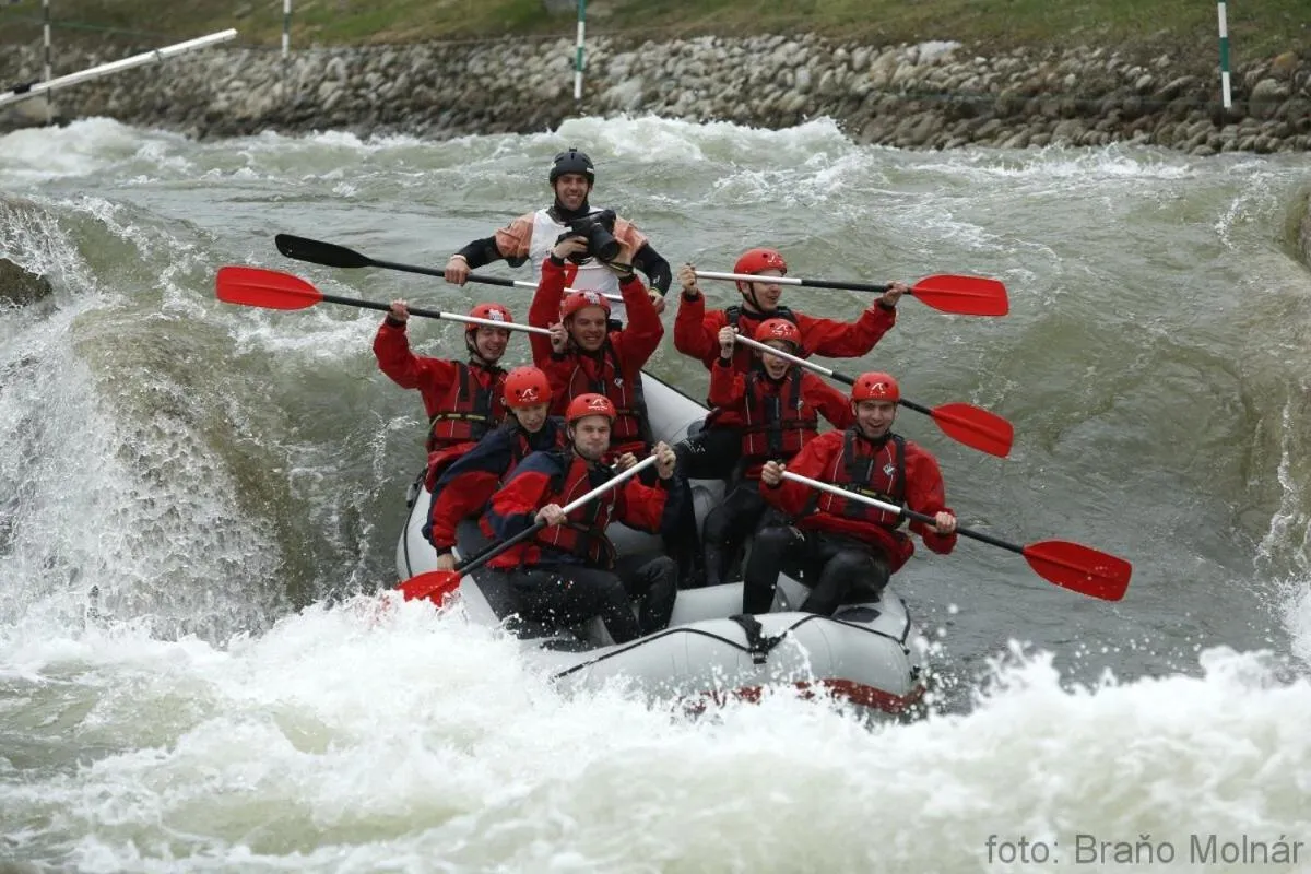 People in Hotel and Park Divoká Voda
