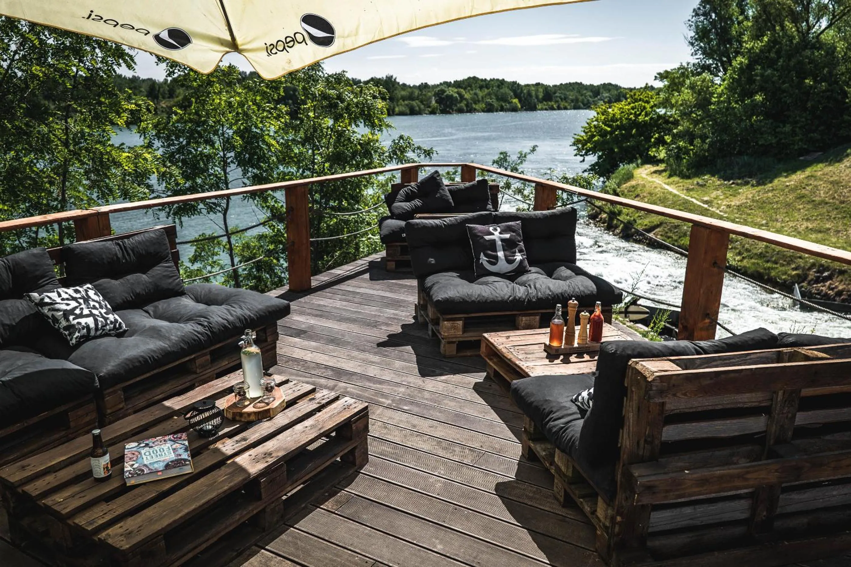 Natural landscape in Hotel and Park Divoká Voda