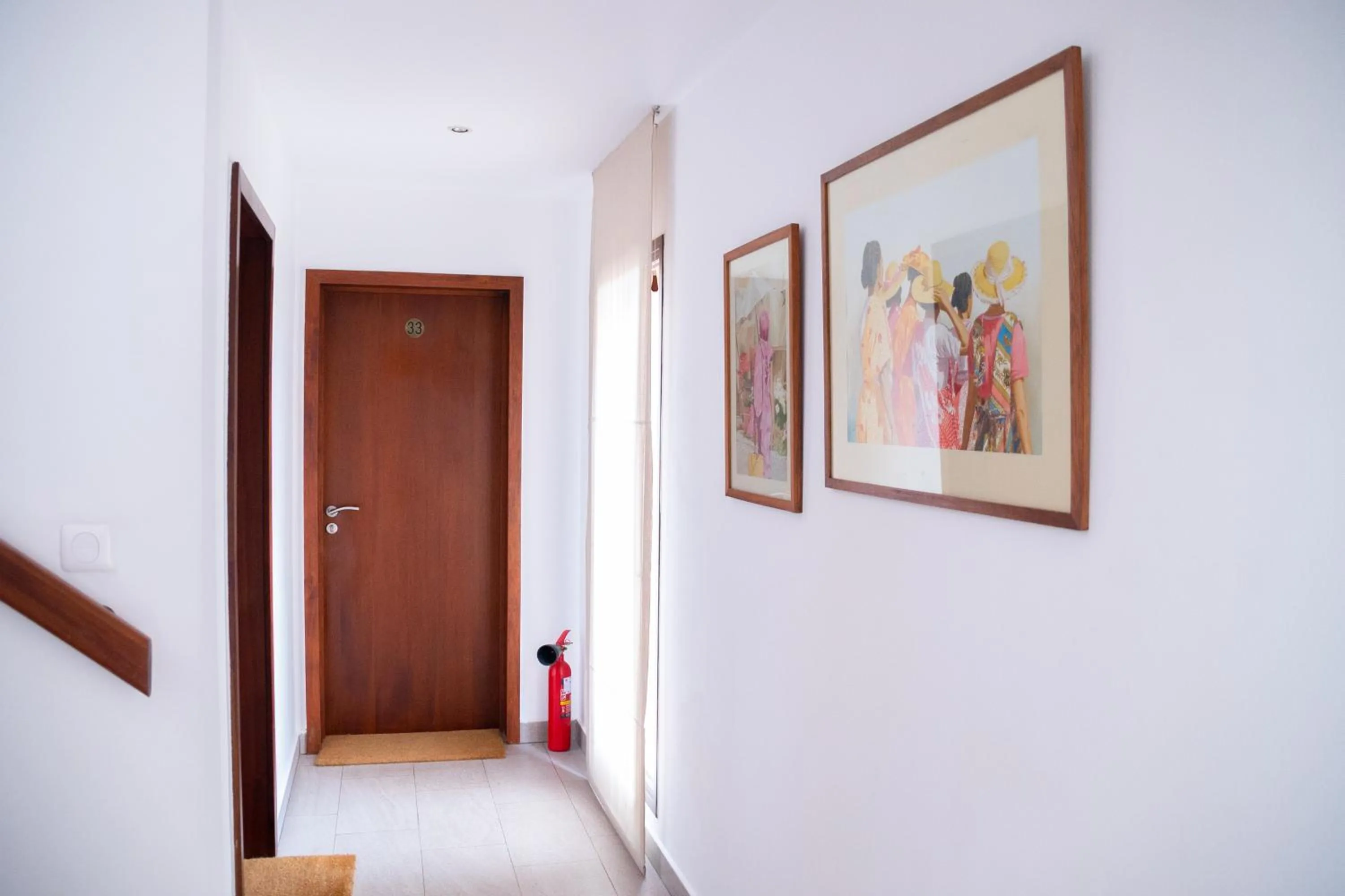 Garden view in La Varangue