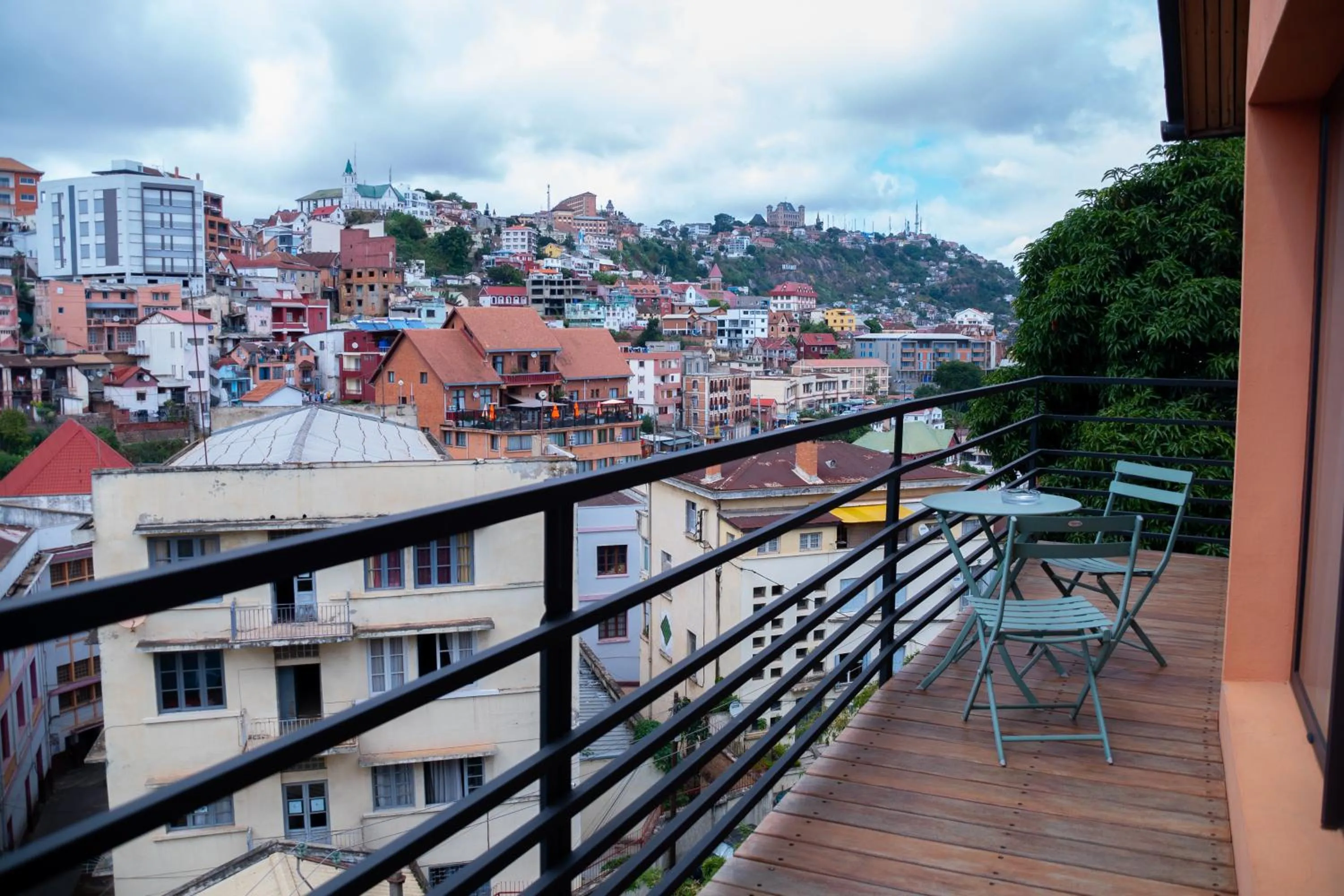 Bird's eye view in La Varangue