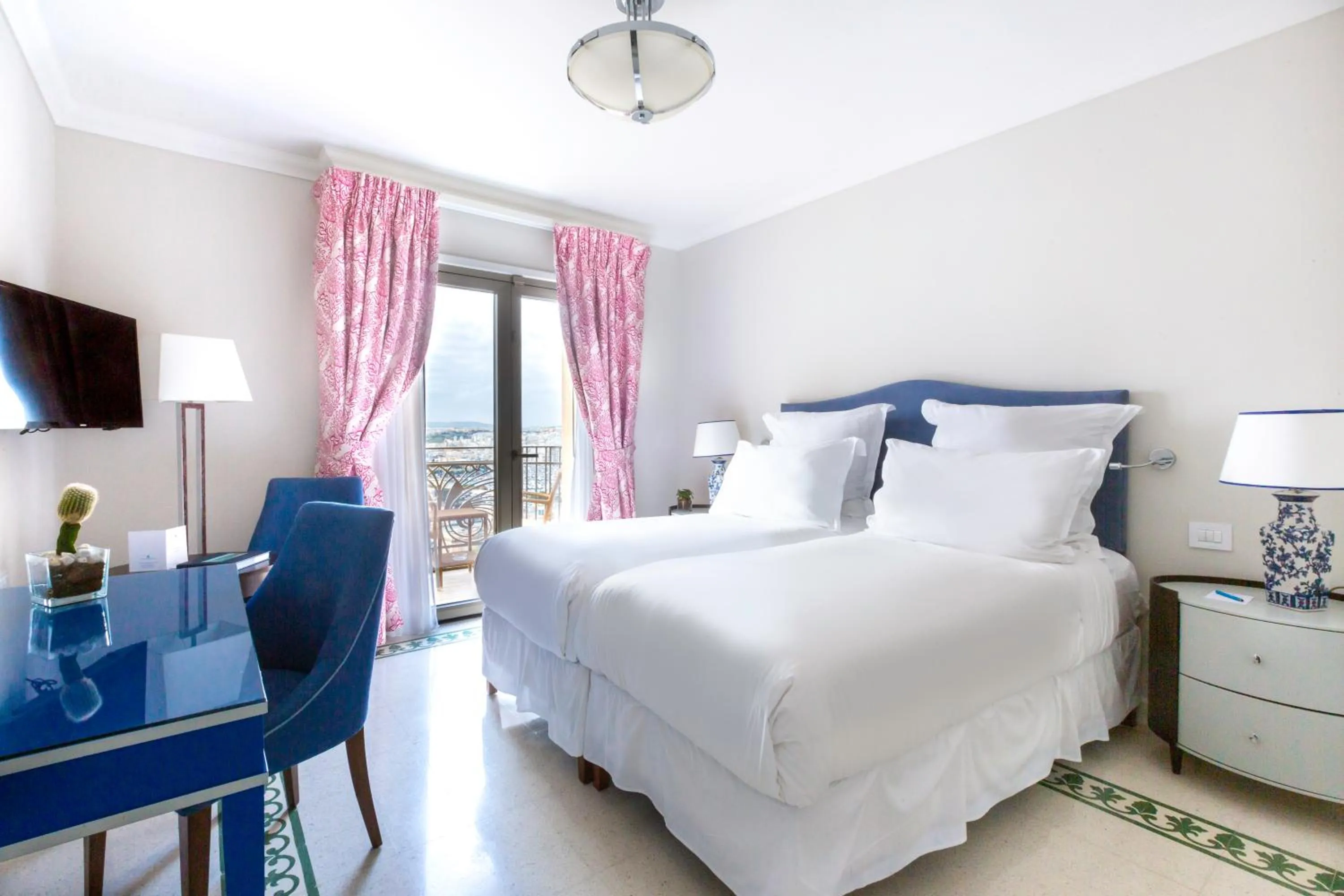 View (from property/room), Bed in The Phoenicia Malta - The Leading Hotels of the World