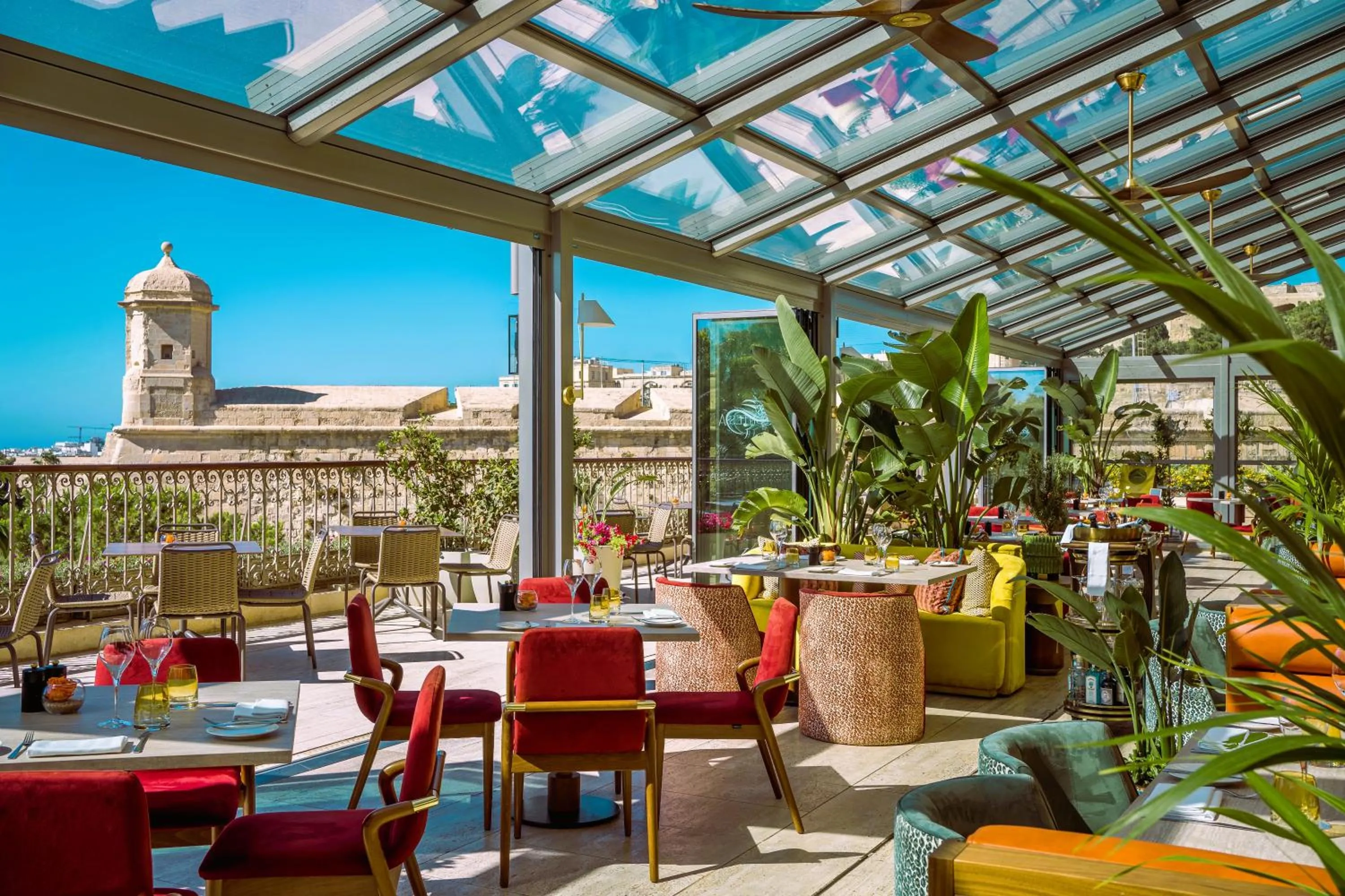 Restaurant/places to eat in The Phoenicia Malta - The Leading Hotels of the World