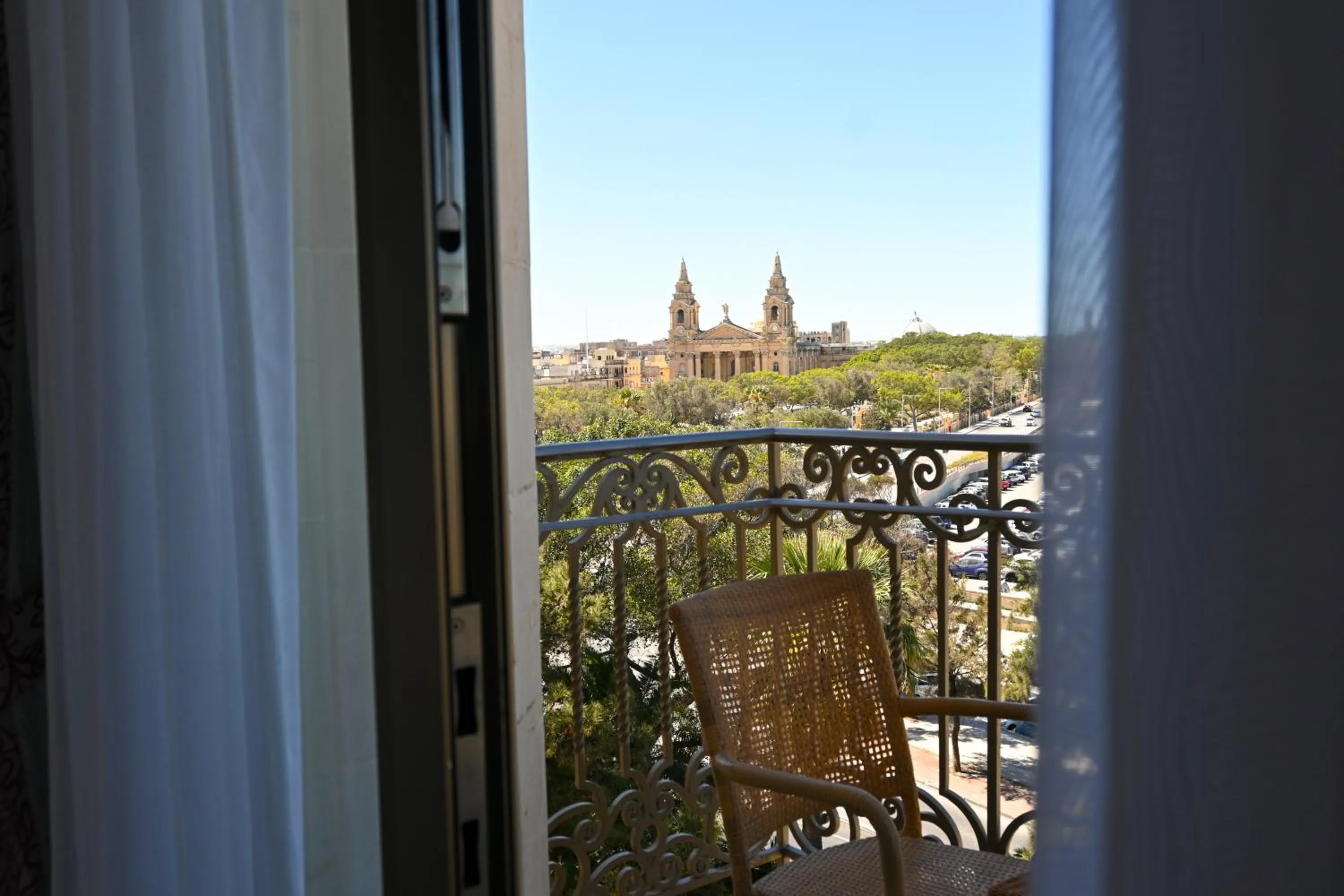 Balcony/Terrace in The Phoenicia Malta - The Leading Hotels of the World