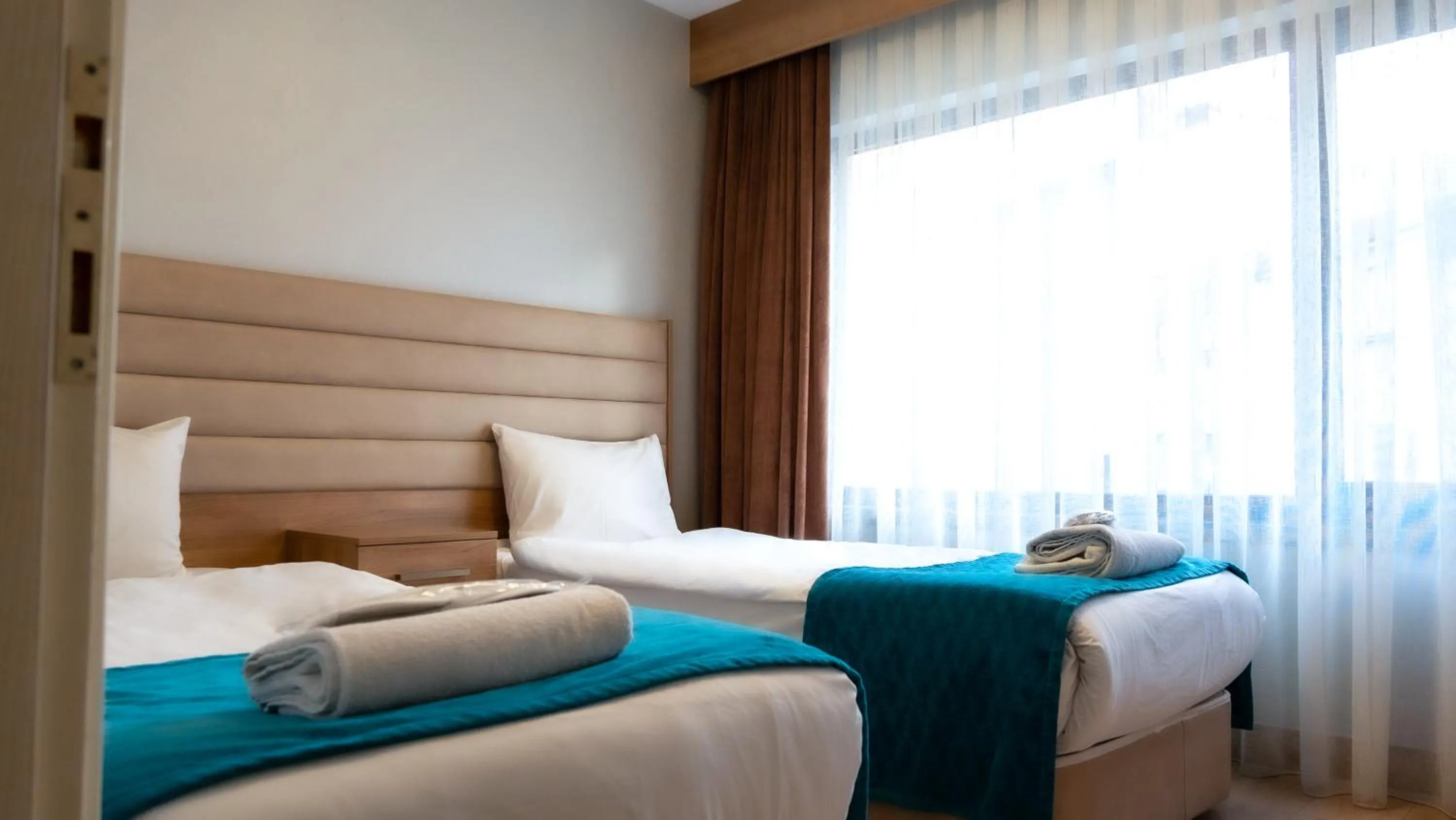 Bed in Bursa Suites Apart Otel