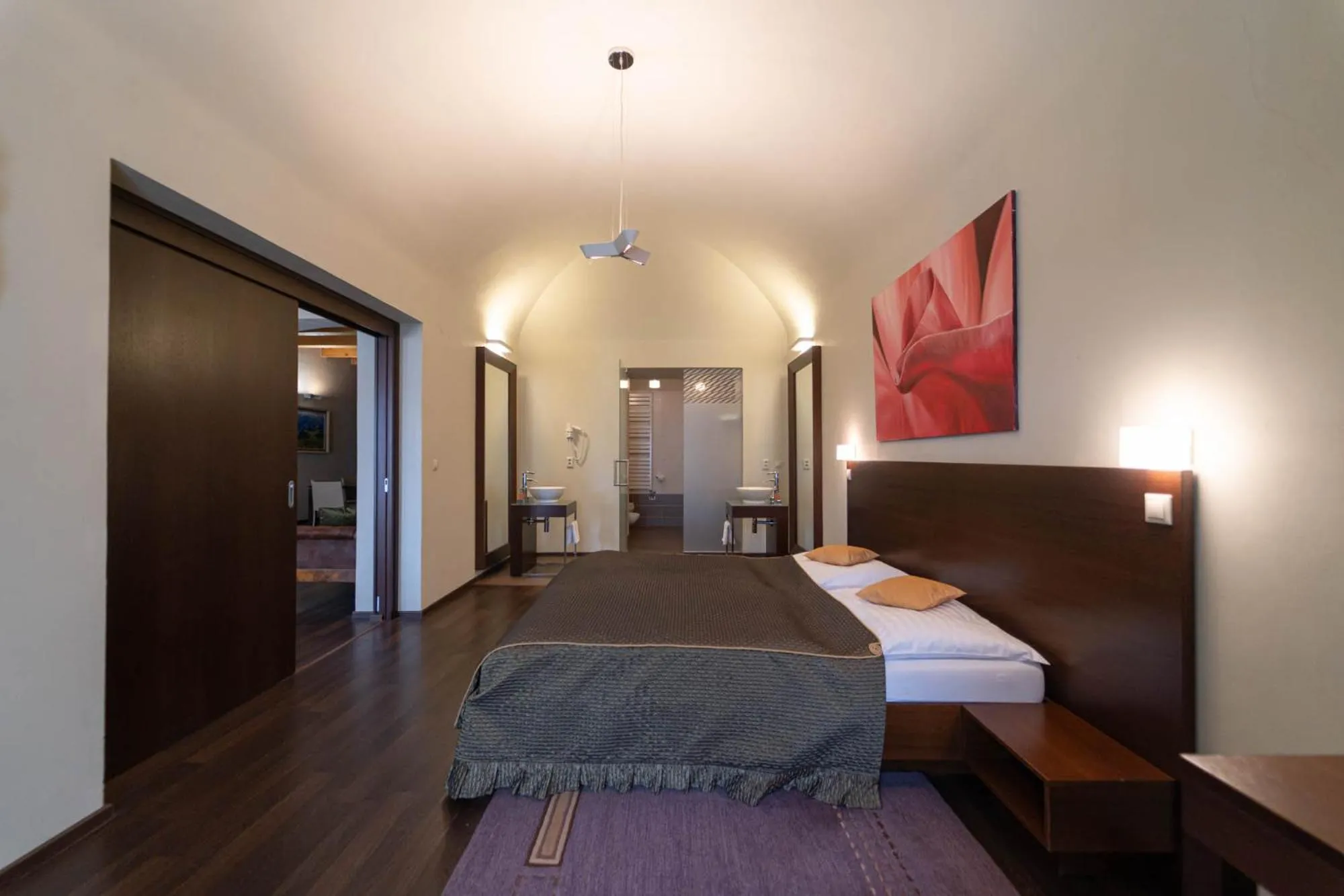 Bedroom, Bed in Boutique hotel Zlaty Dukat