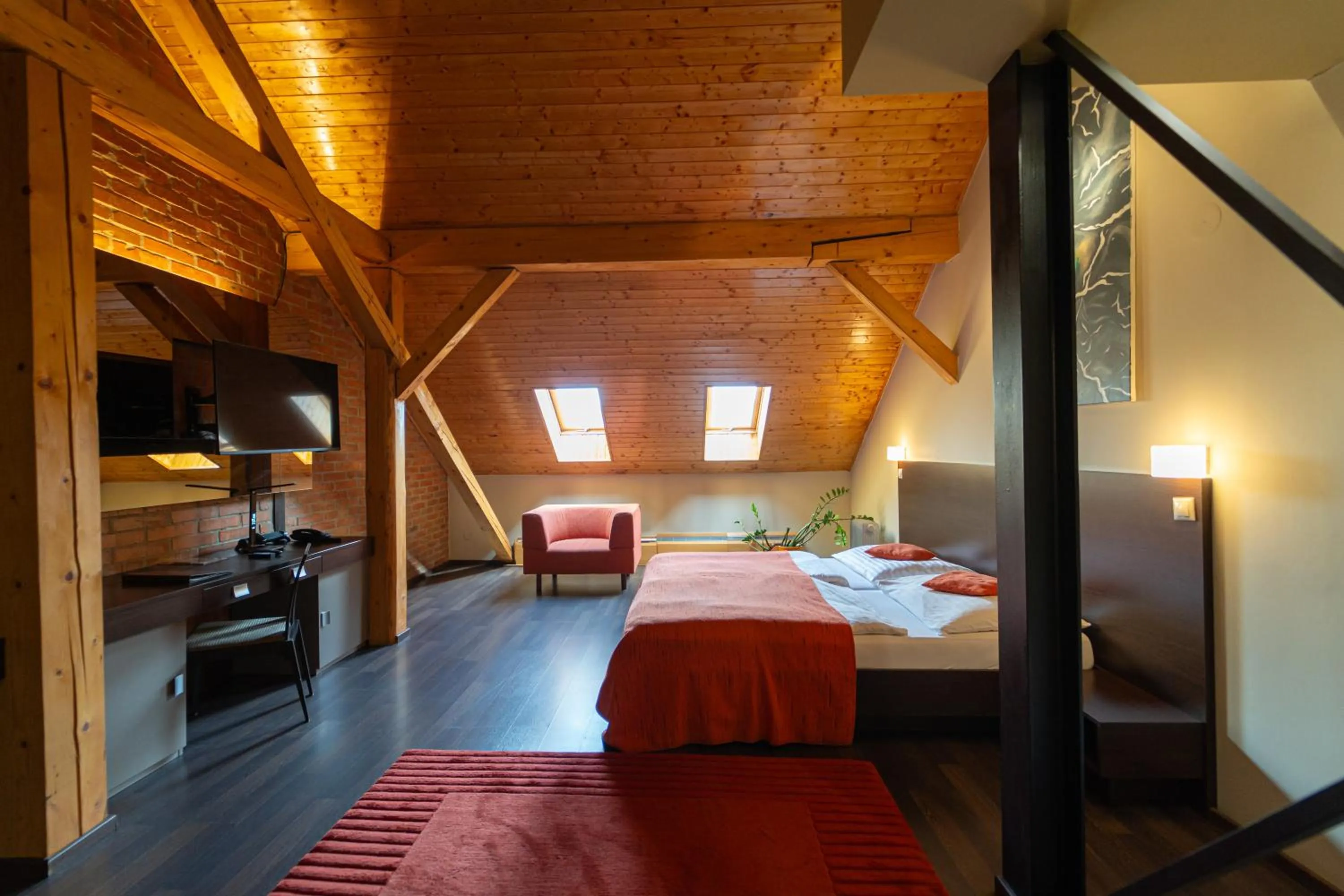 Photo of the whole room, Bed in Boutique hotel Zlaty Dukat