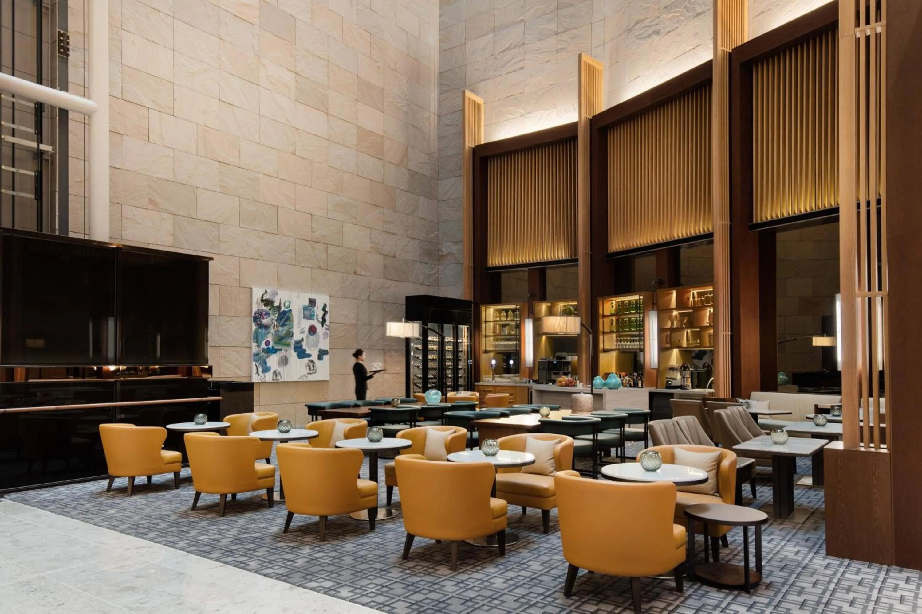 Lounge or bar in Courtyard by Marriott Seoul Namdaemun
