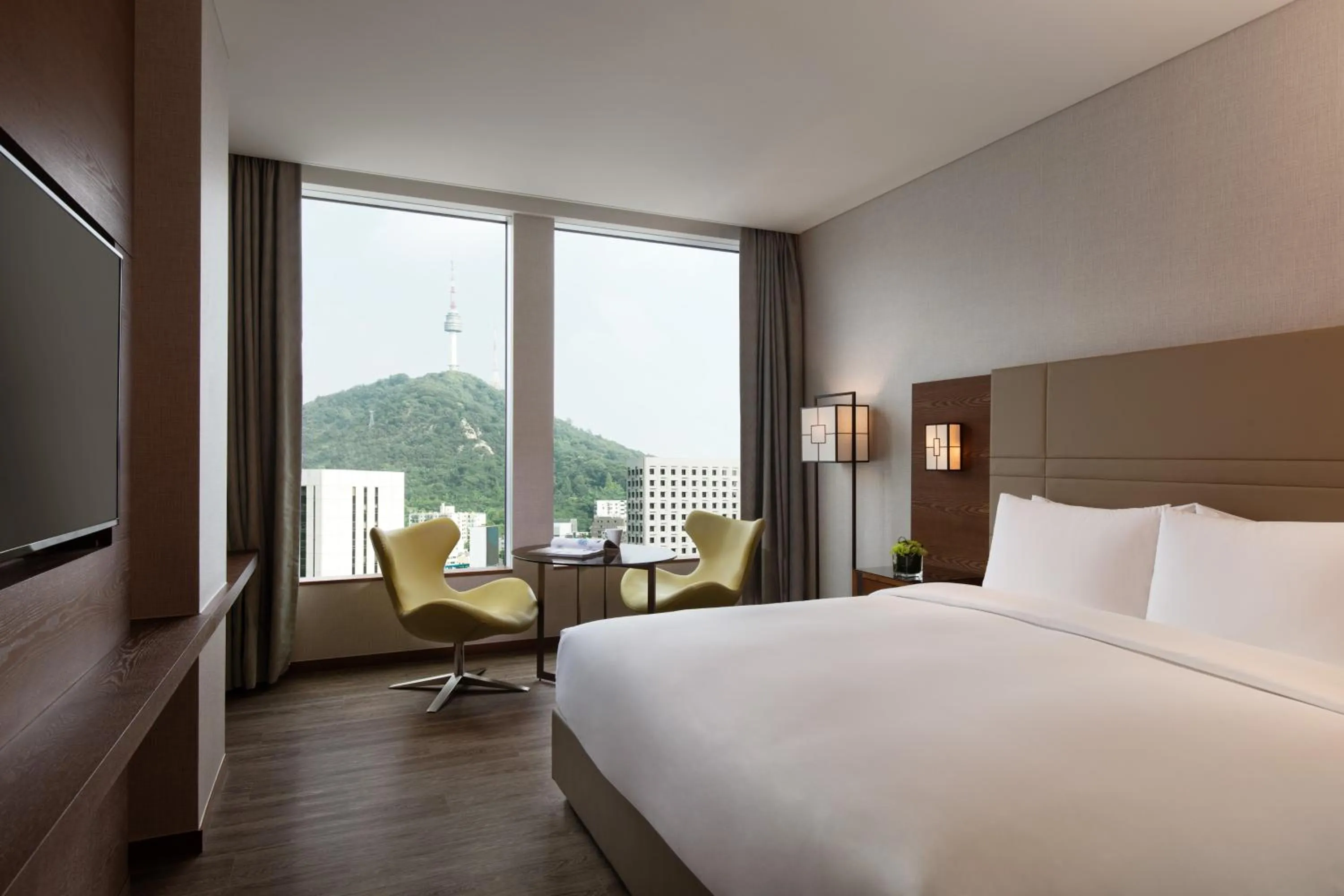 Bed in Courtyard by Marriott Seoul Namdaemun