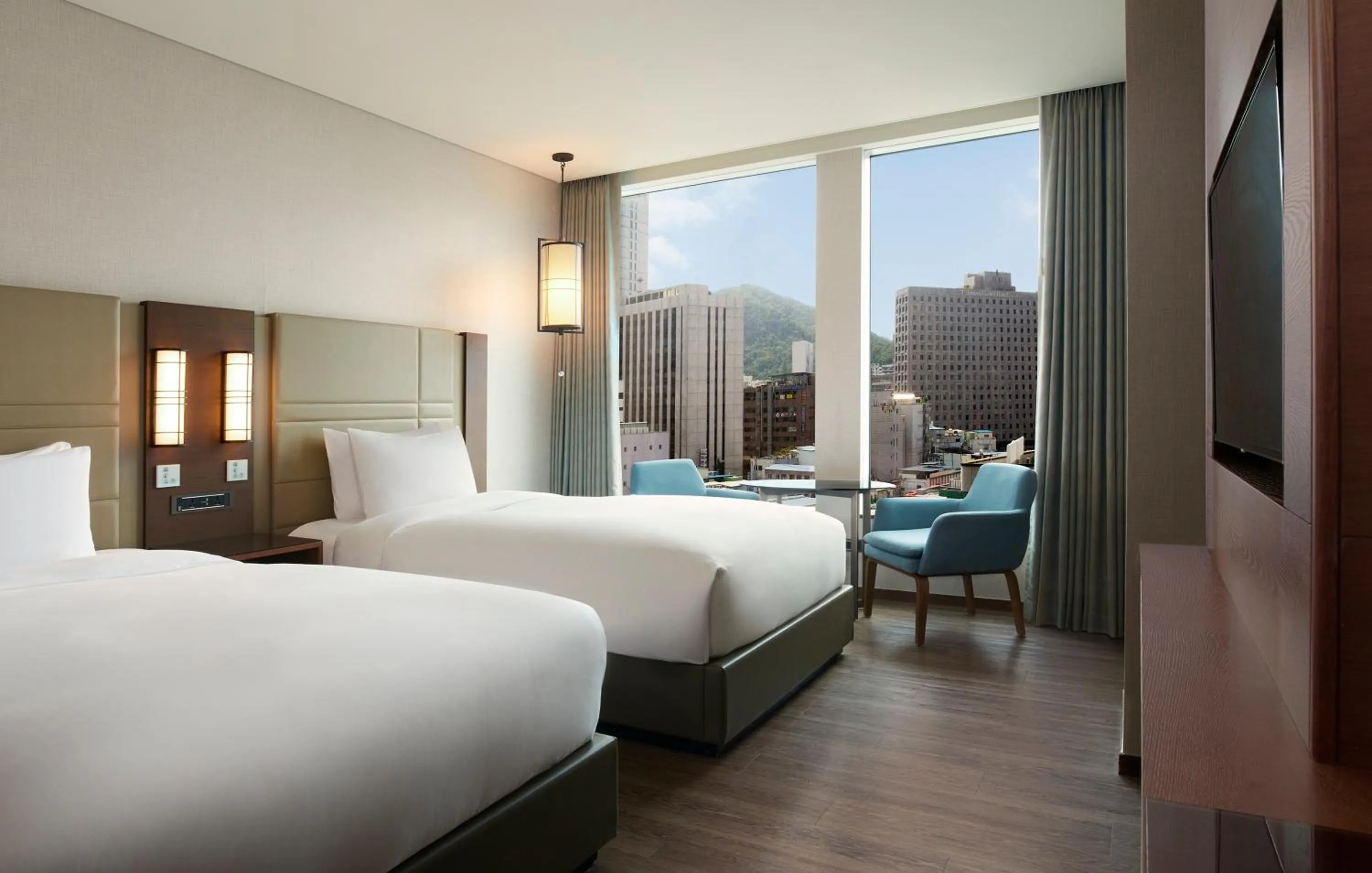 Bedroom, Bed in Courtyard by Marriott Seoul Namdaemun