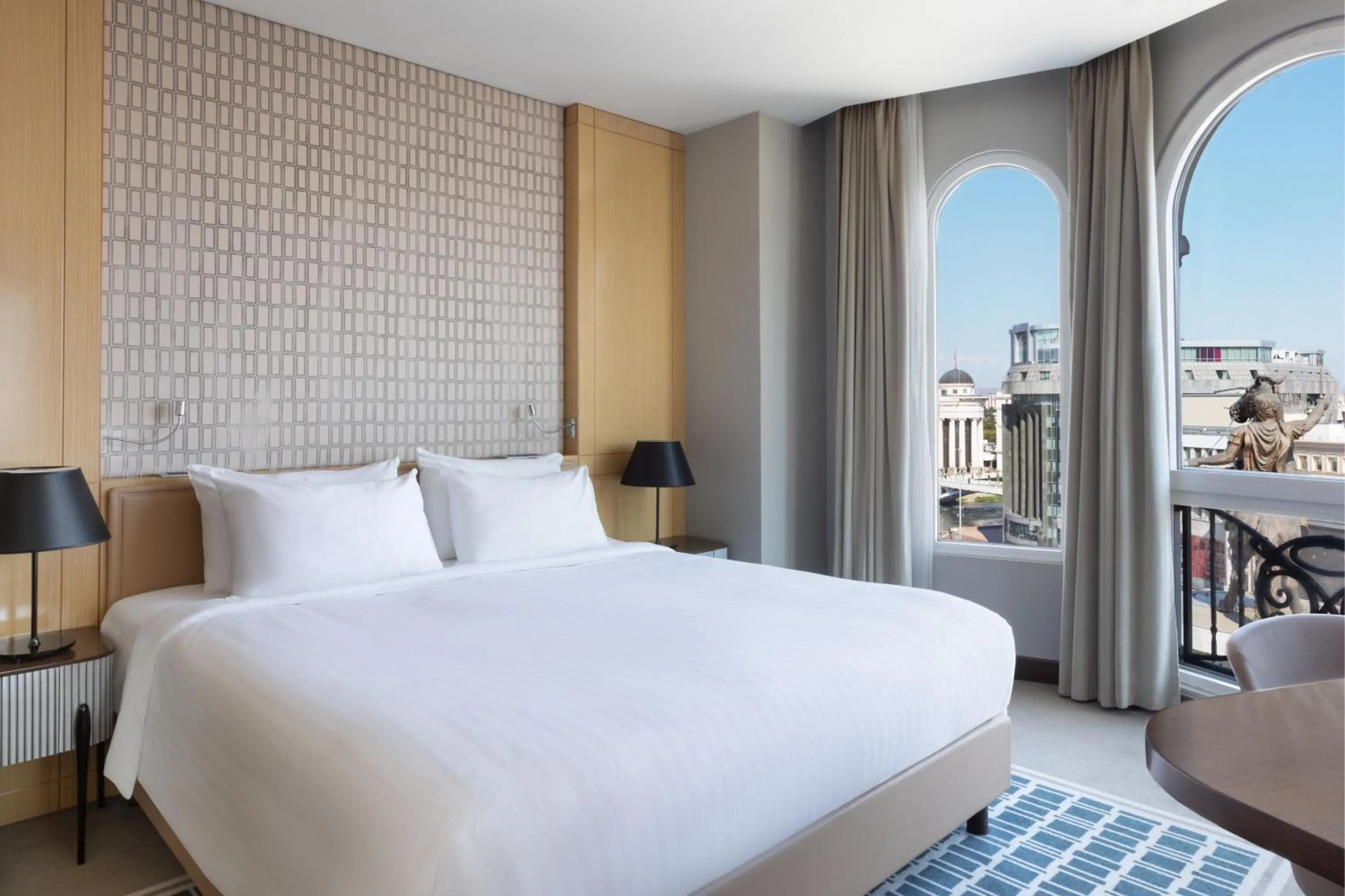 Bedroom, Bed in Skopje Marriott Hotel