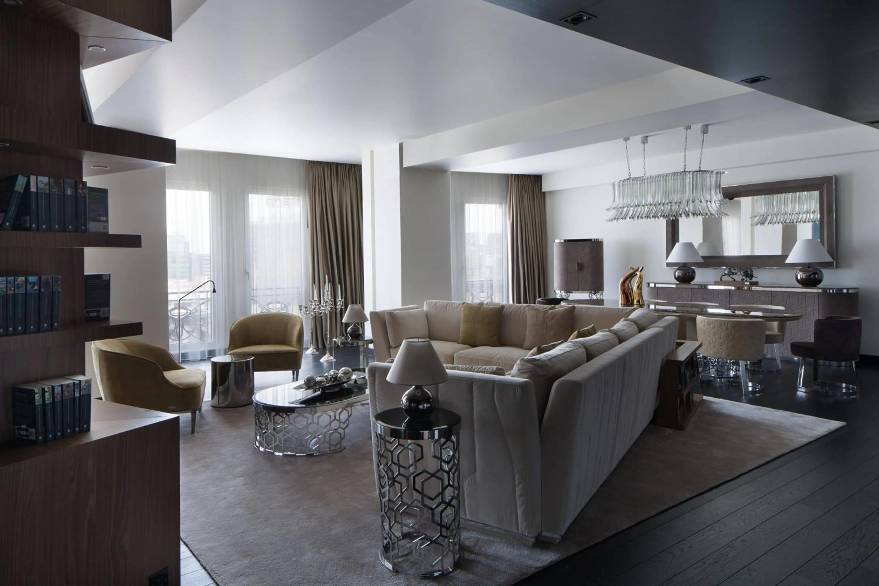 Living room in Skopje Marriott Hotel