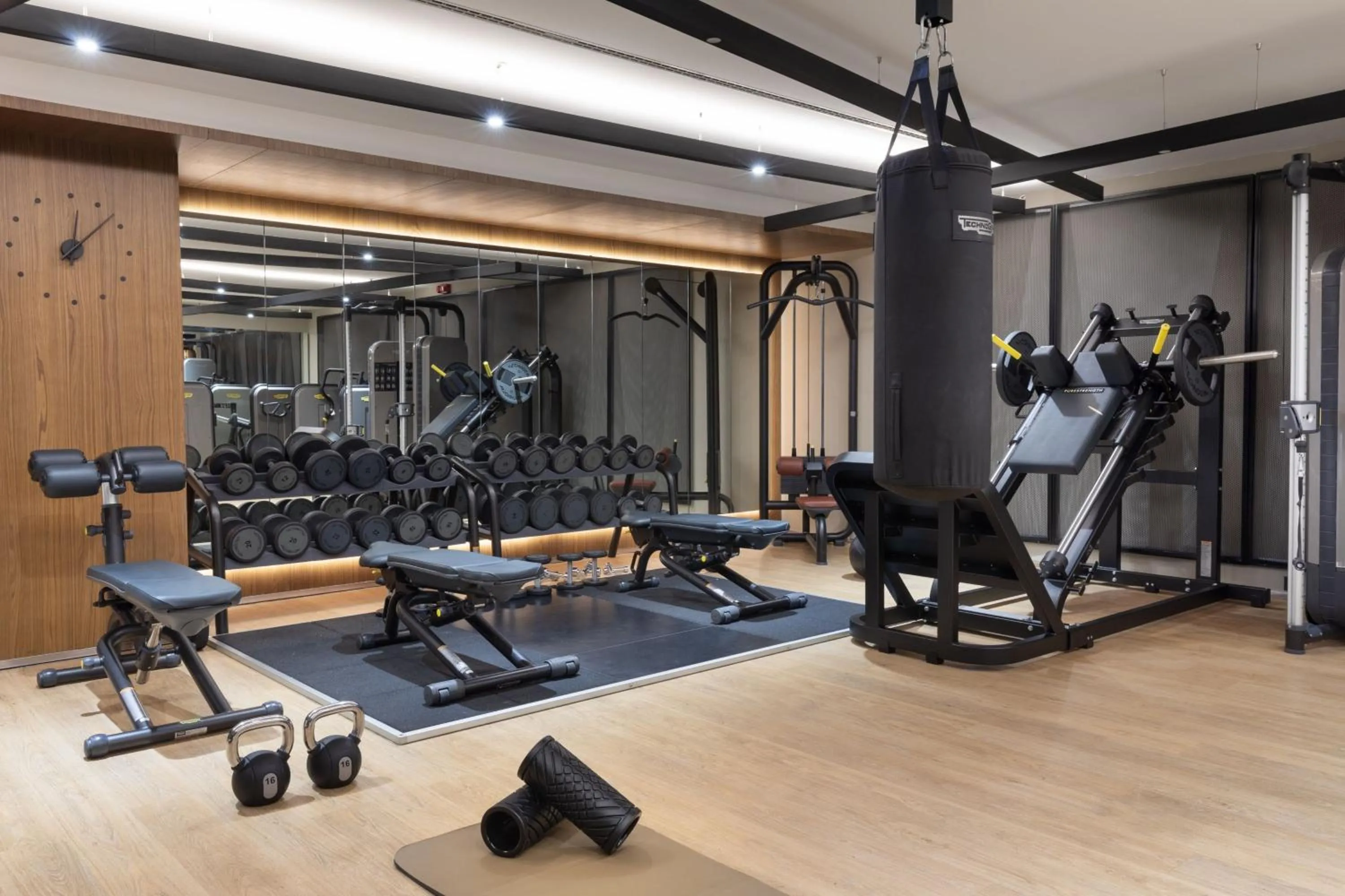 Fitness centre/facilities in Skopje Marriott Hotel