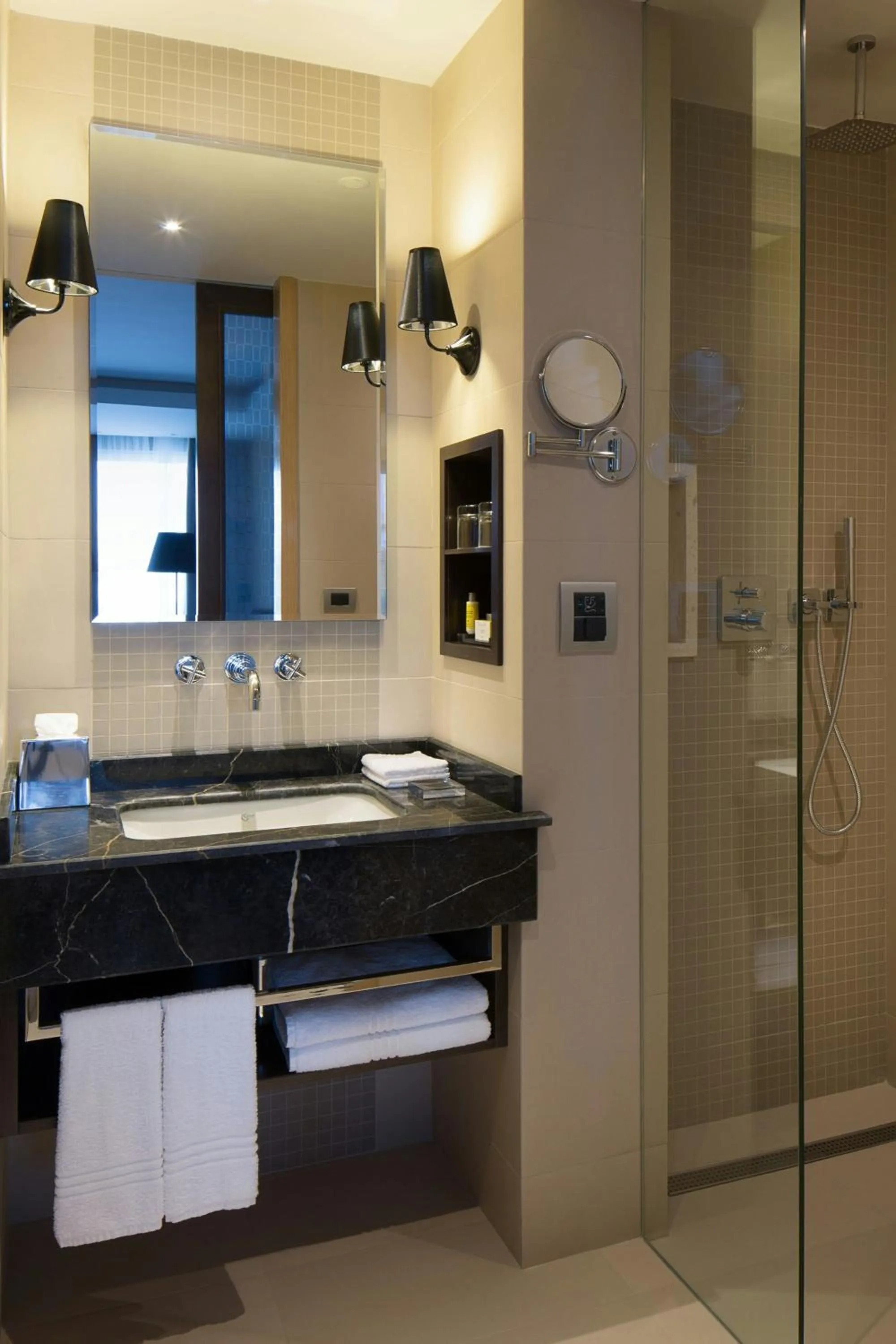 Bathroom in Skopje Marriott Hotel