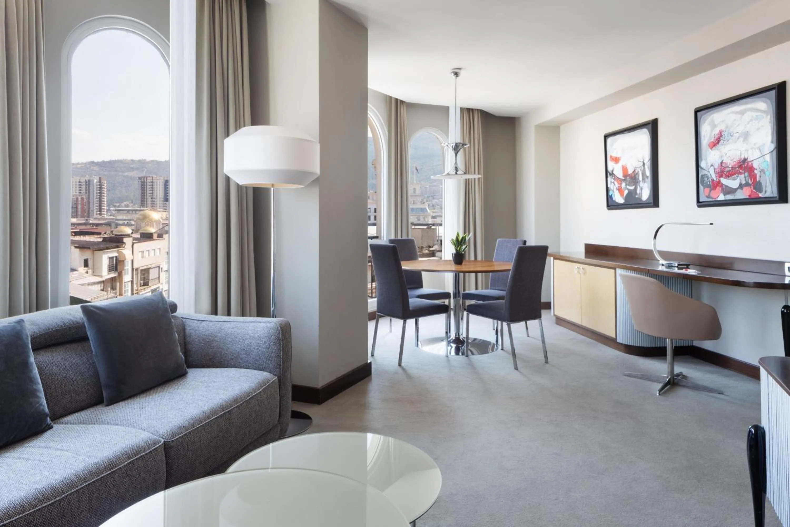 Living room in Skopje Marriott Hotel