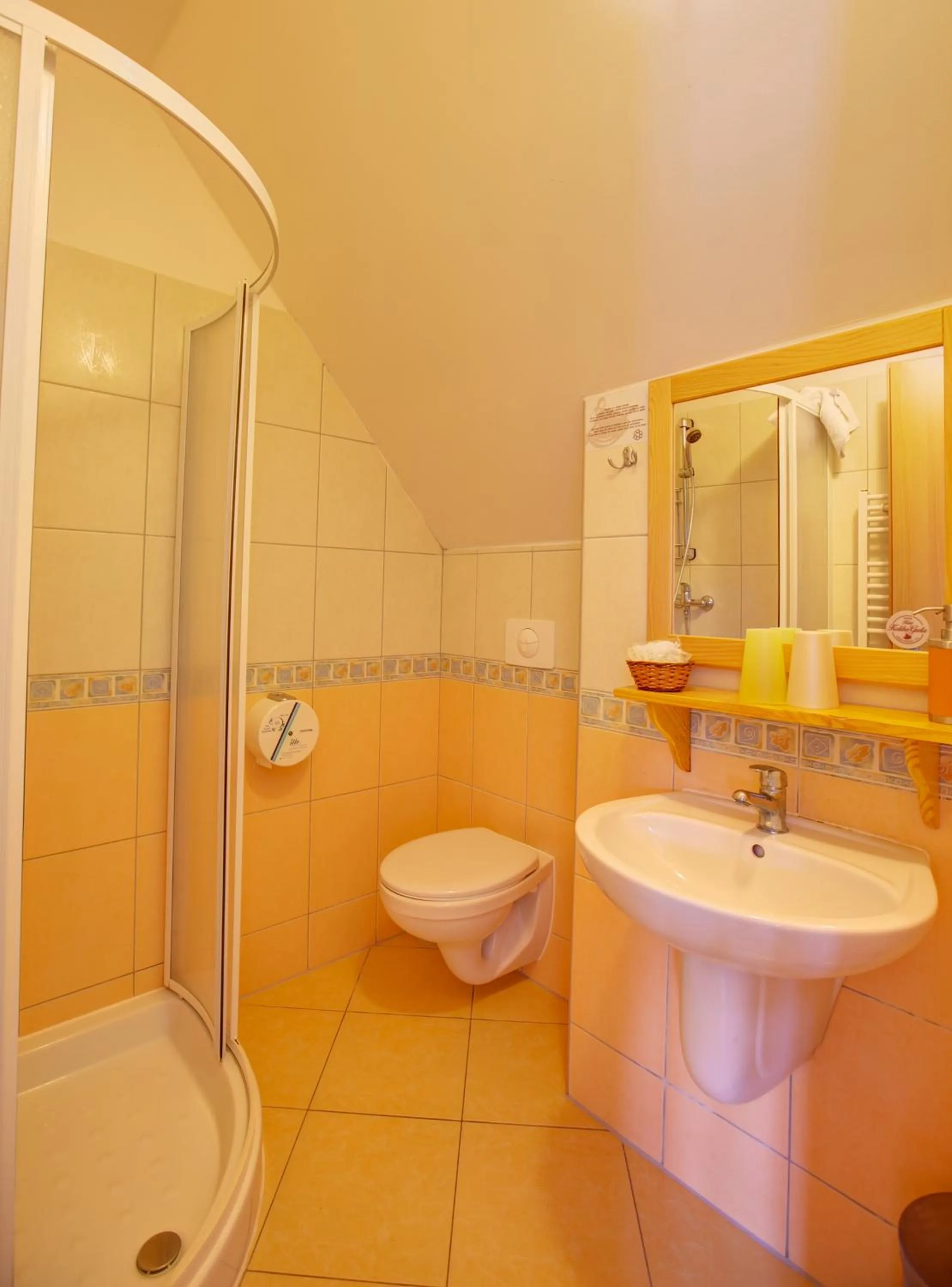 Shower in Hotel Koliba Greta