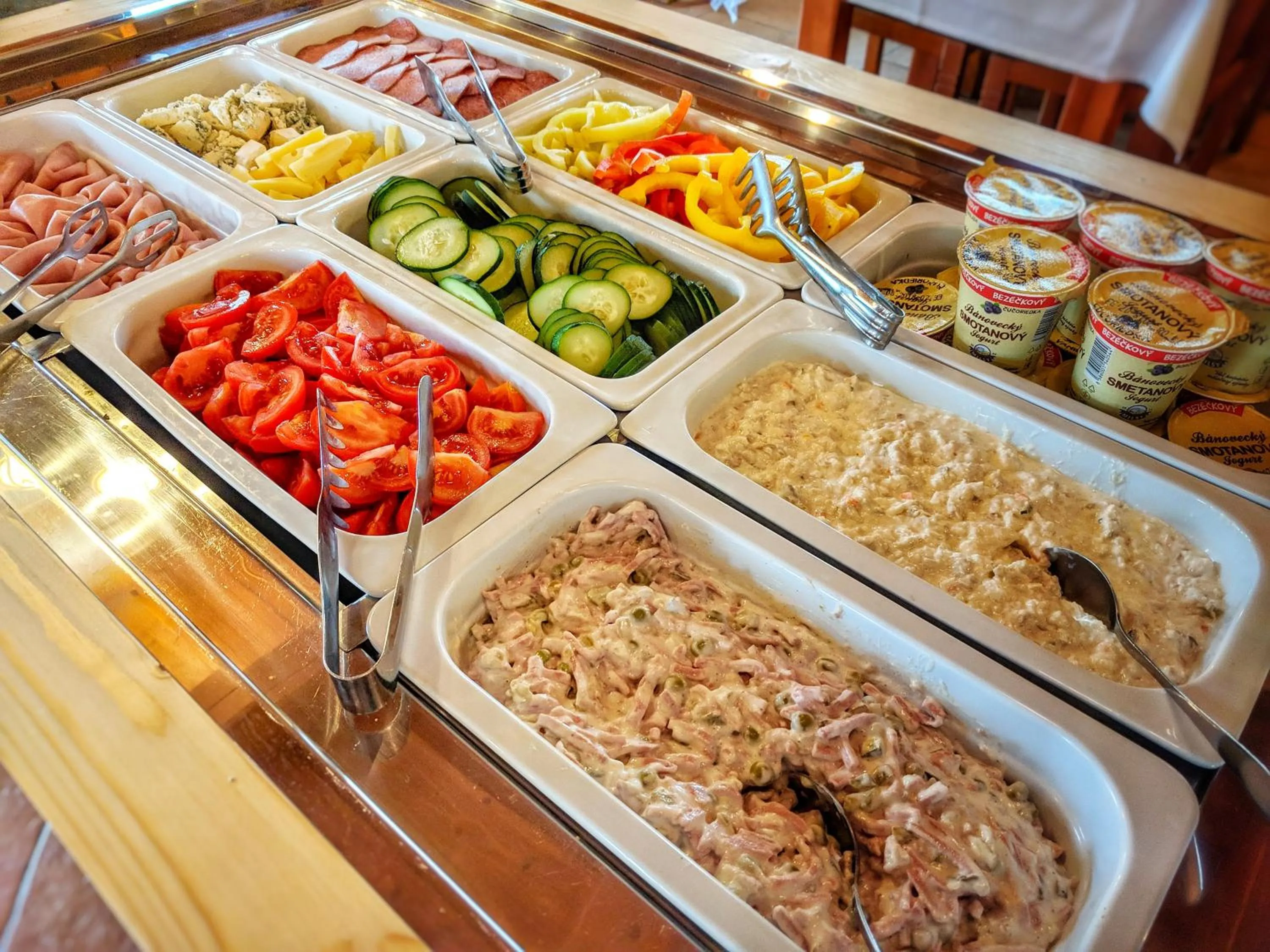 Breakfast in Hotel Koliba Greta