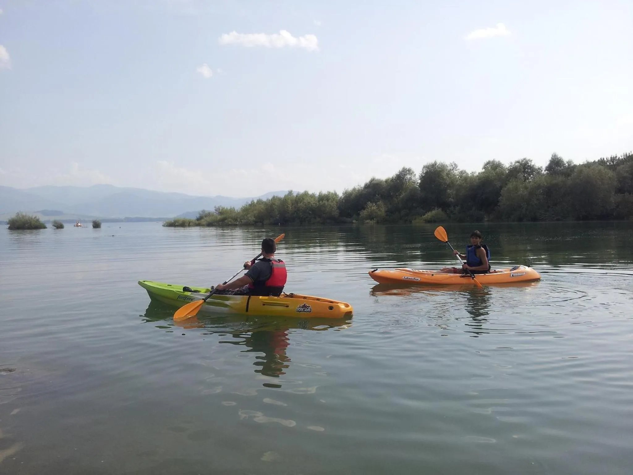 Canoeing in Hotel Koliba Greta