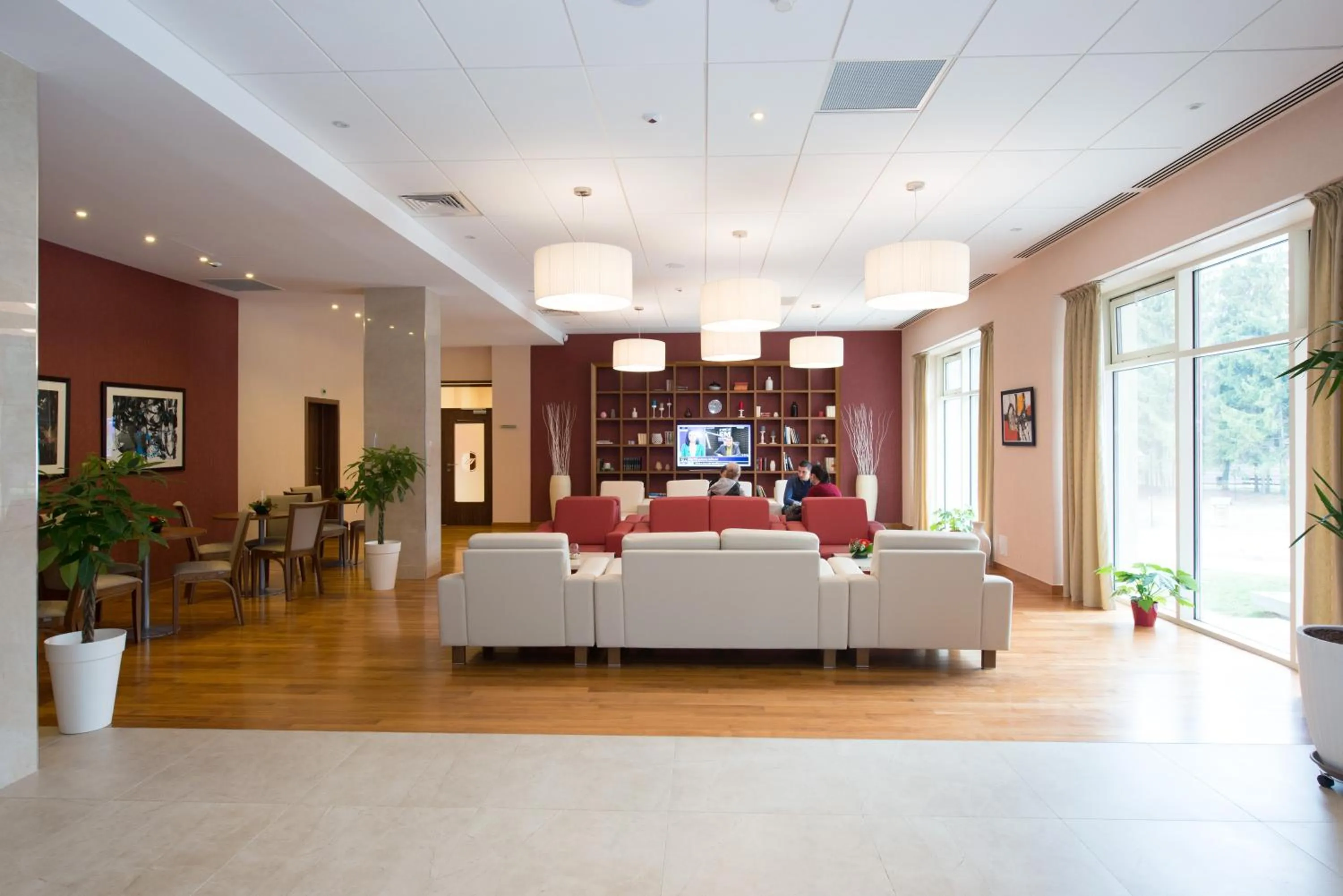 Lobby or reception in Hotel TTS**** Spa&Wellness Covasna
