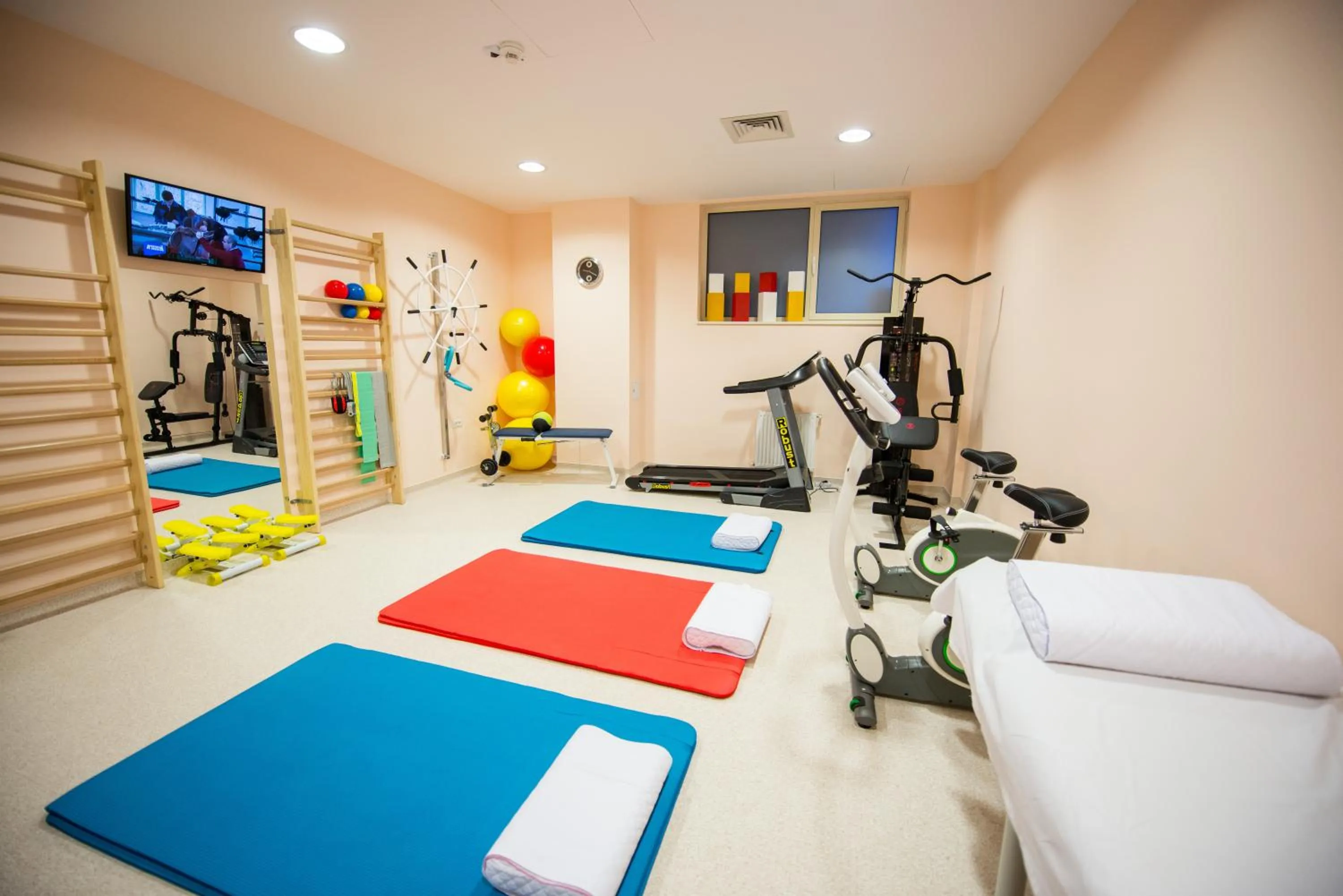 Fitness centre/facilities in Hotel TTS**** Spa&Wellness Covasna