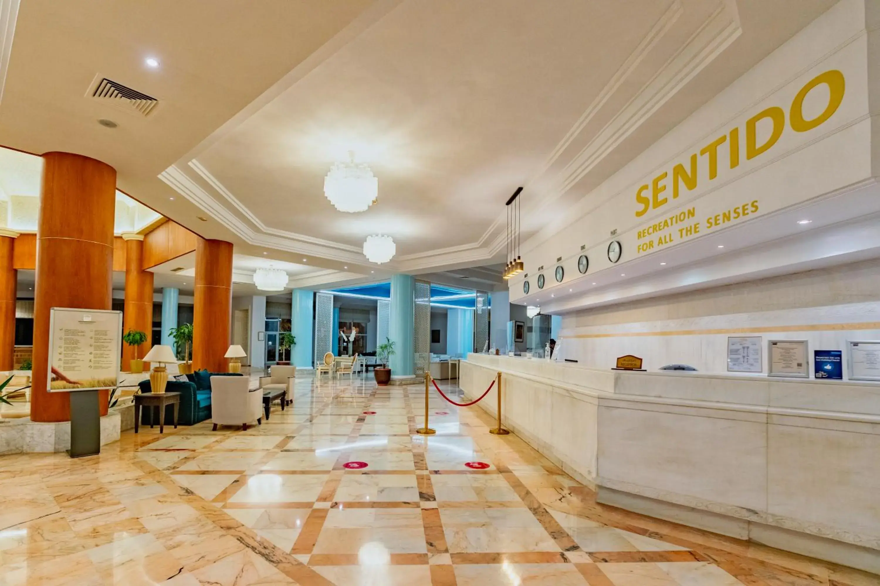 Lobby or reception in Sentido Bellevue Park Lobby or reception in Sentido Bellevue Park
