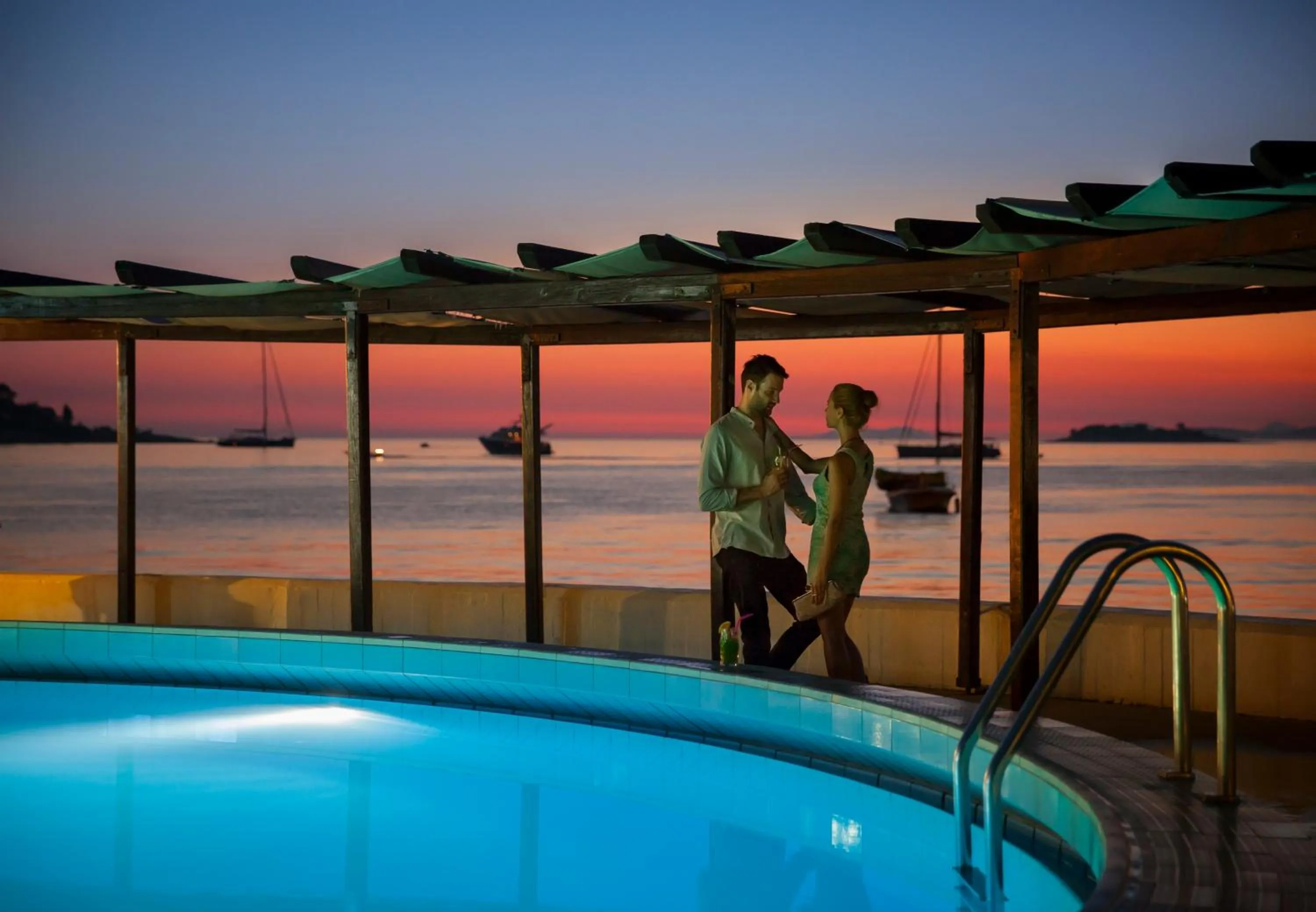 Swimming pool in Remisens Hotel Epidaurus-All inclusive