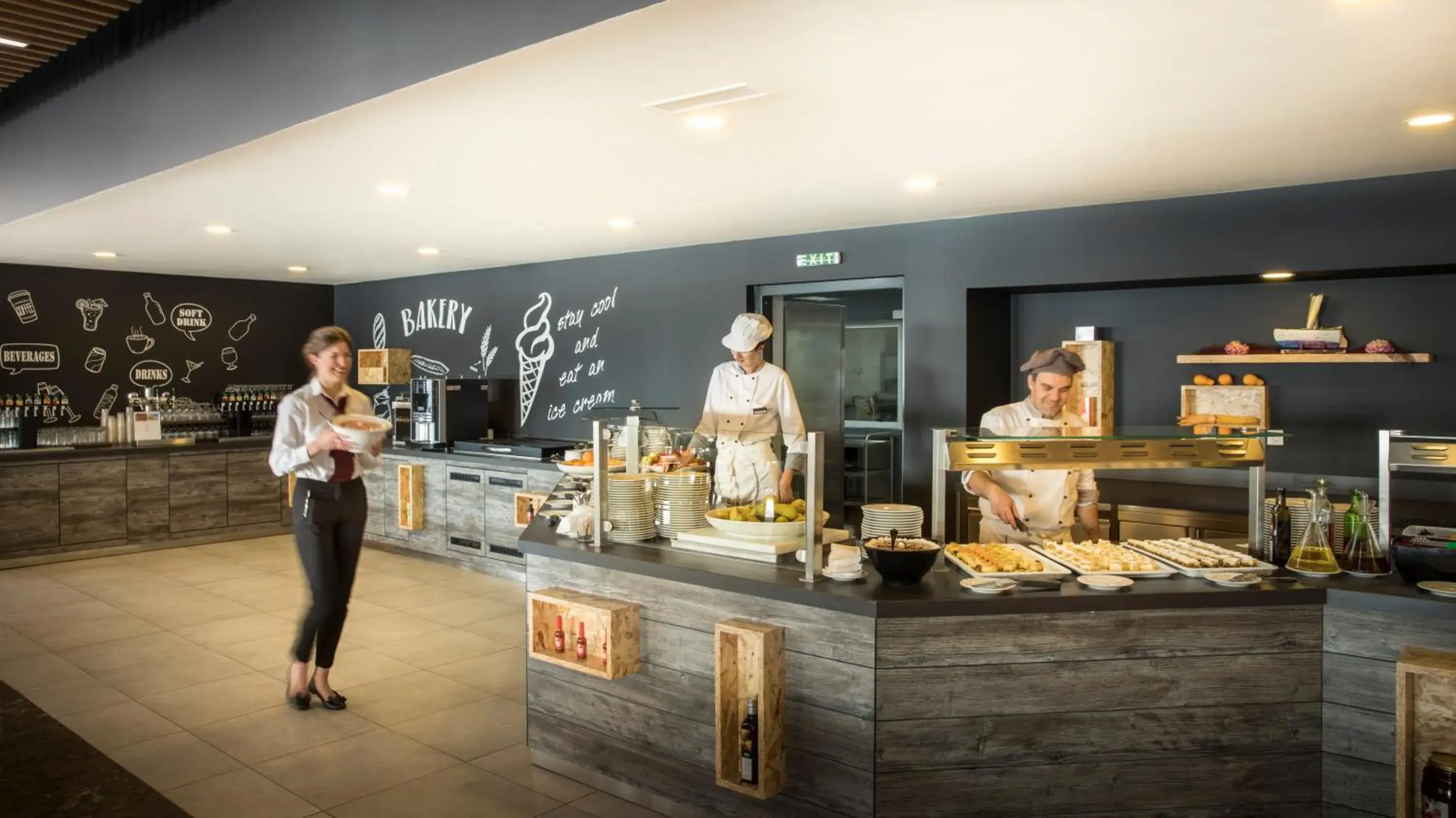 Buffet breakfast in Remisens Hotel Epidaurus-All inclusive Buffet breakfast in Remisens Hotel Epidaurus-All inclusive