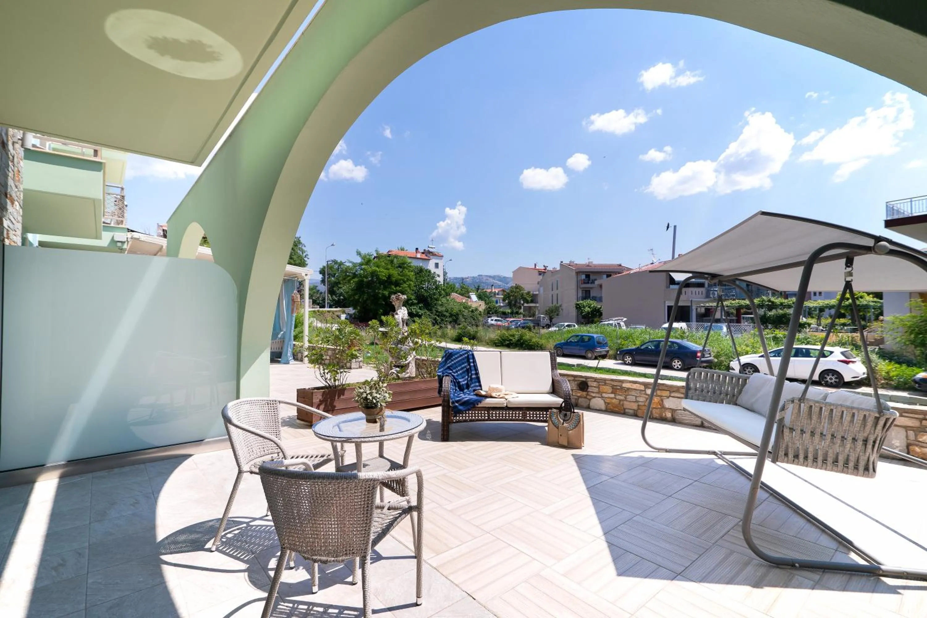 Balcony/Terrace in Villa Anthelion