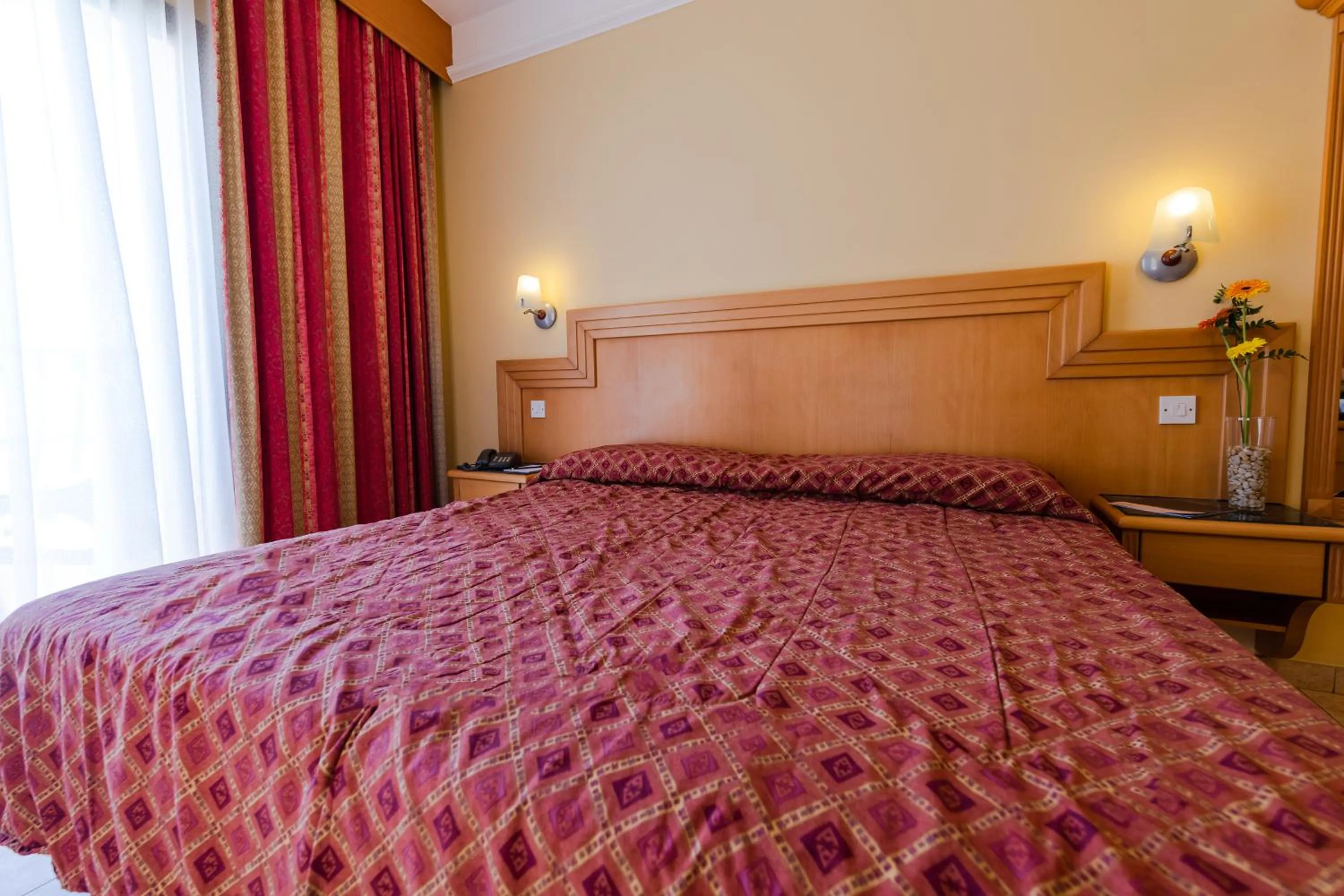 Bed in Hotel San Andrea