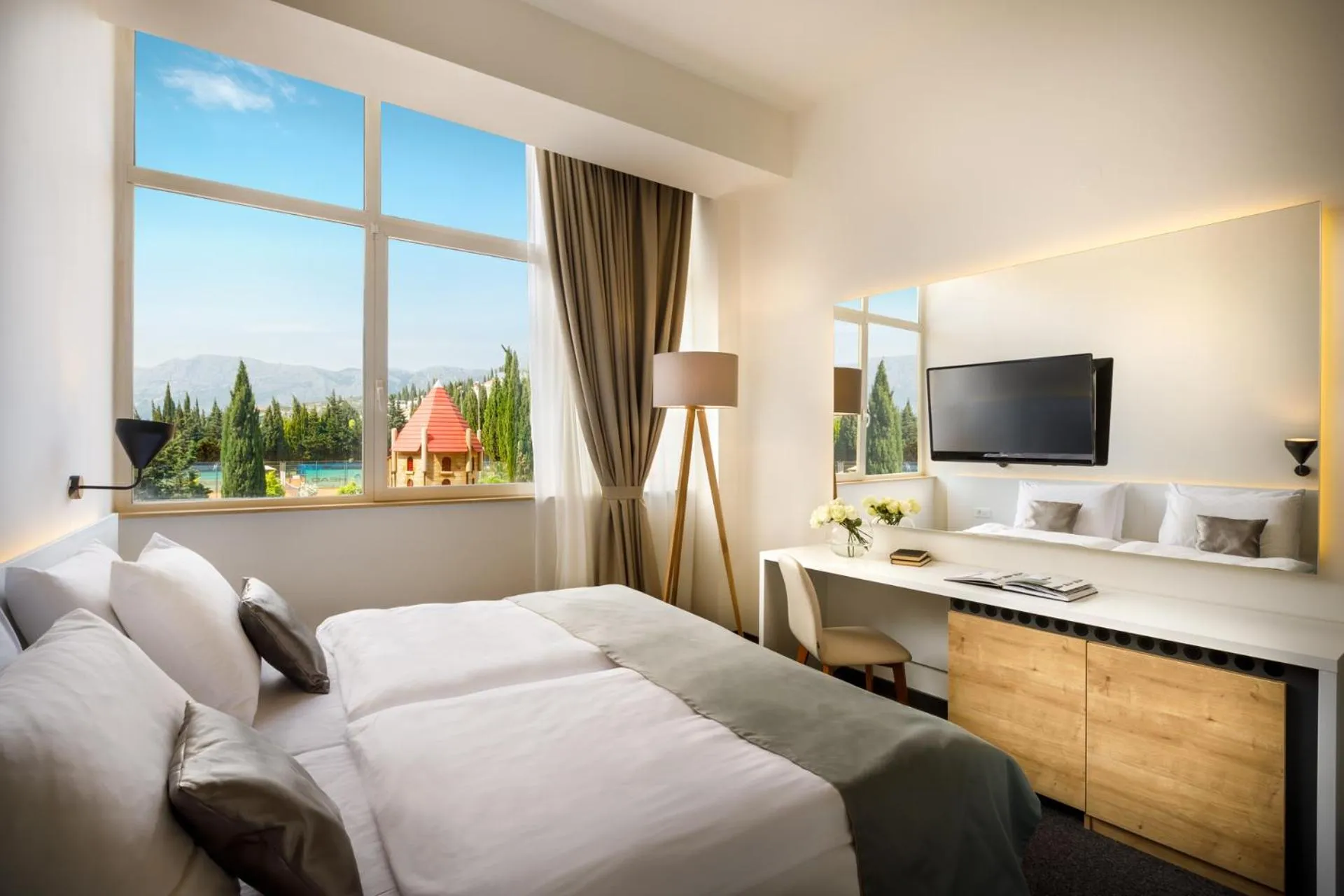 Bed in Remisens Hotel Albatros-All inclusive