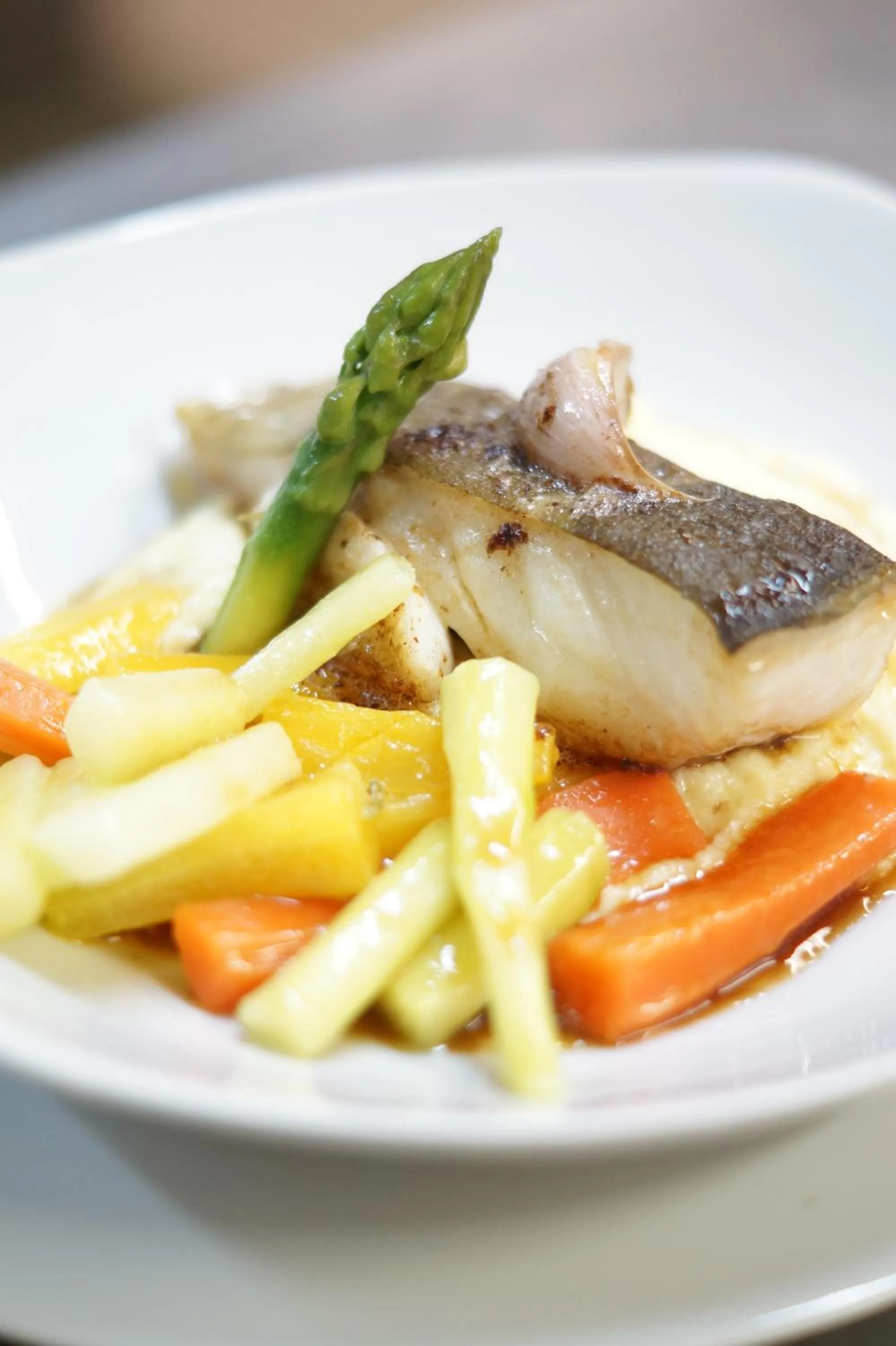 Food close-up in Logis Hôtel du Commerce