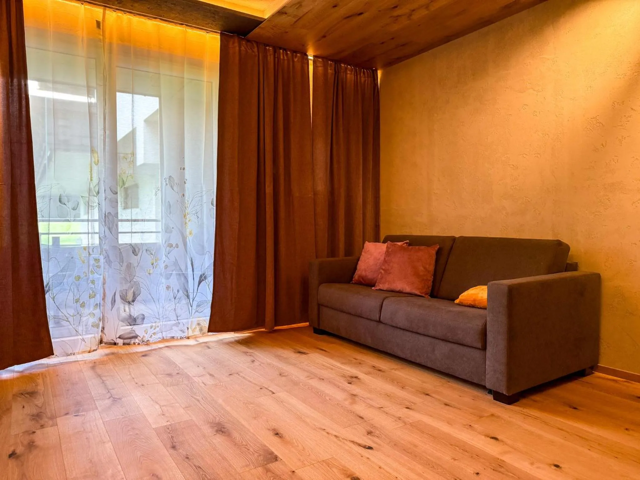 Living room in zum Senner Suites Zillertal